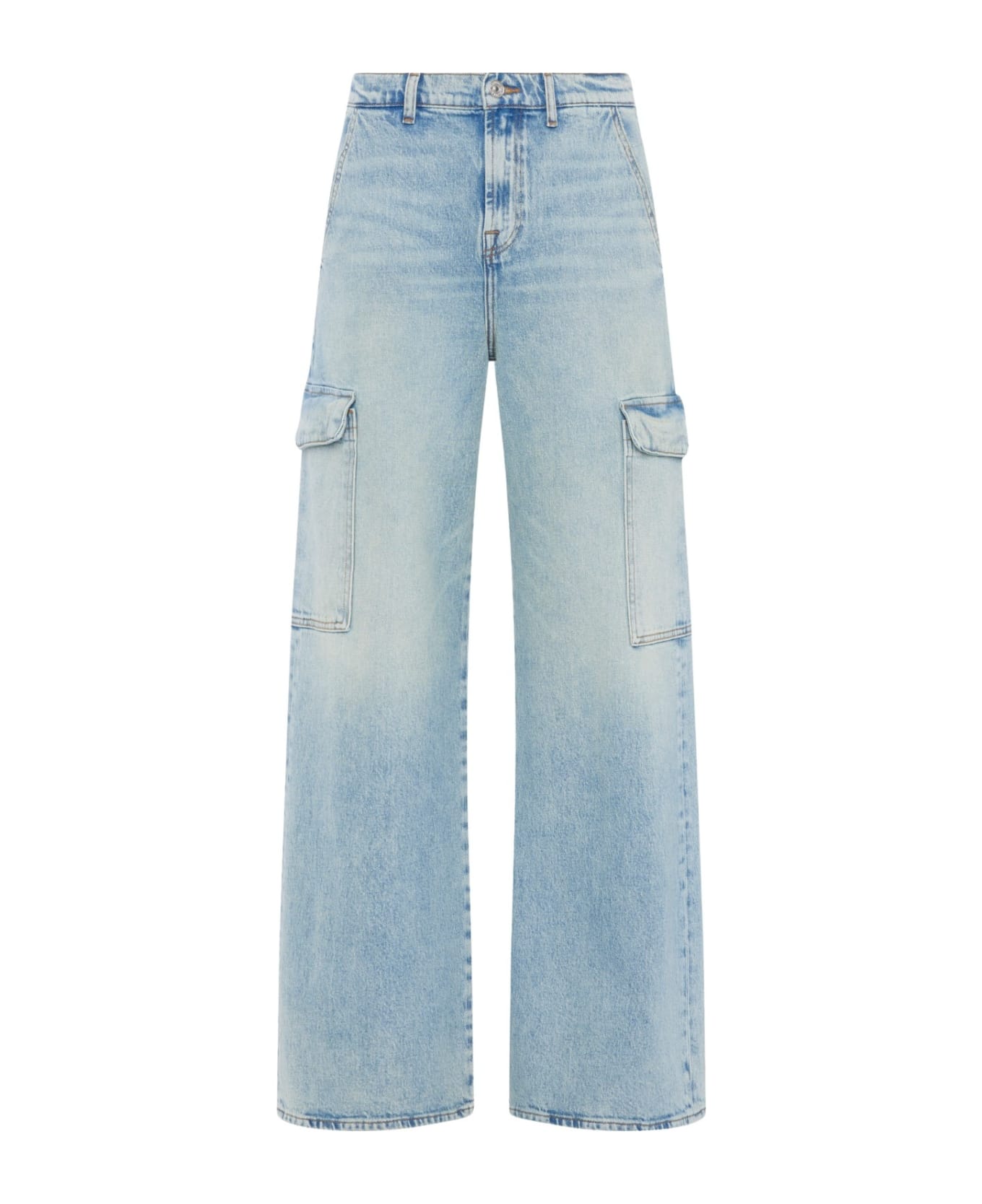 7 For All Mankind Cargo Scout Frost - Light Blue