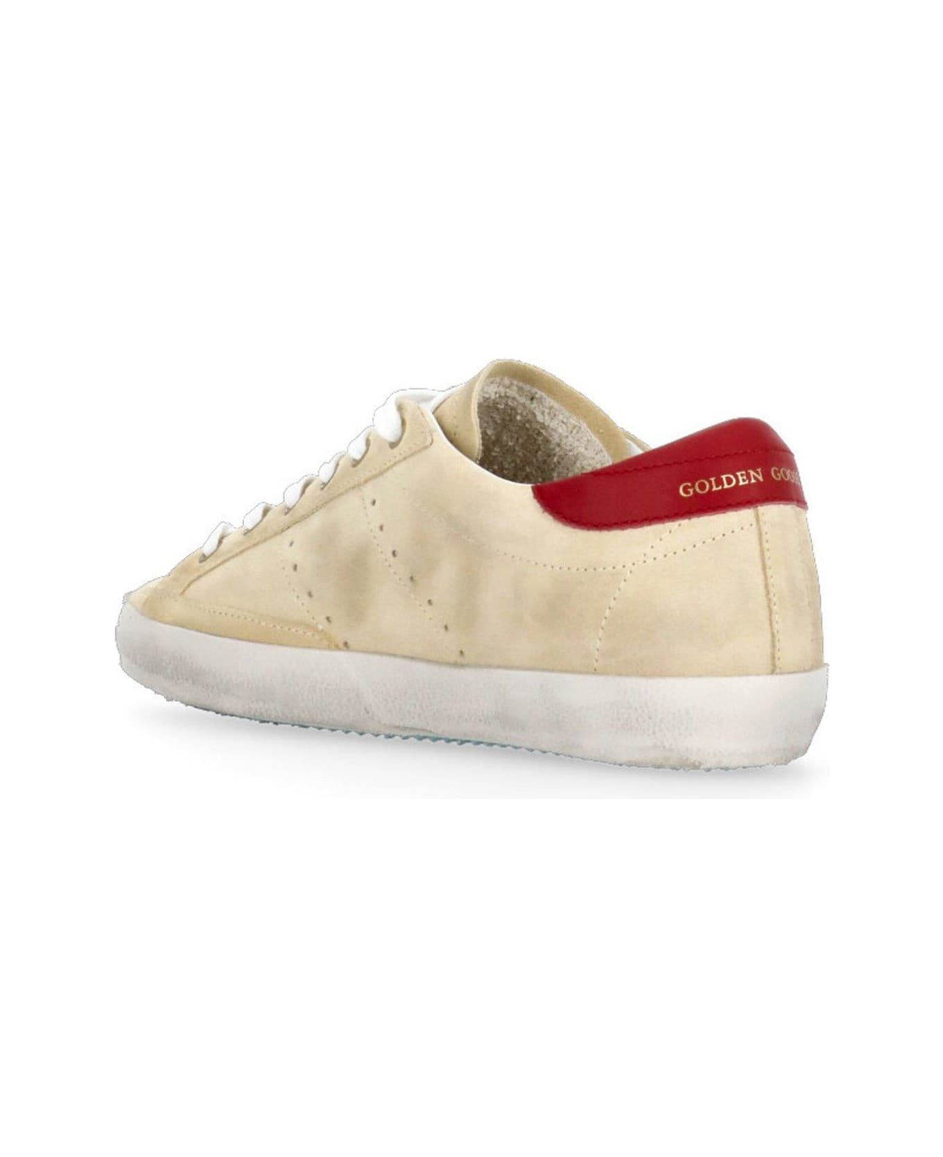 Golden Goose Super Star Lace-up Sneakers - Sand
