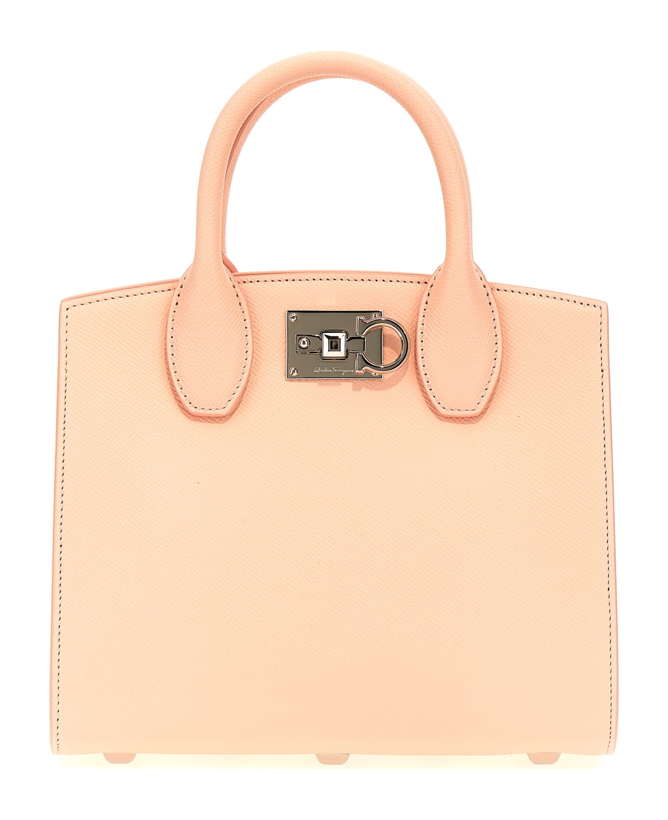 Ferragamo 'studio Box (s)' Handbag - Pink