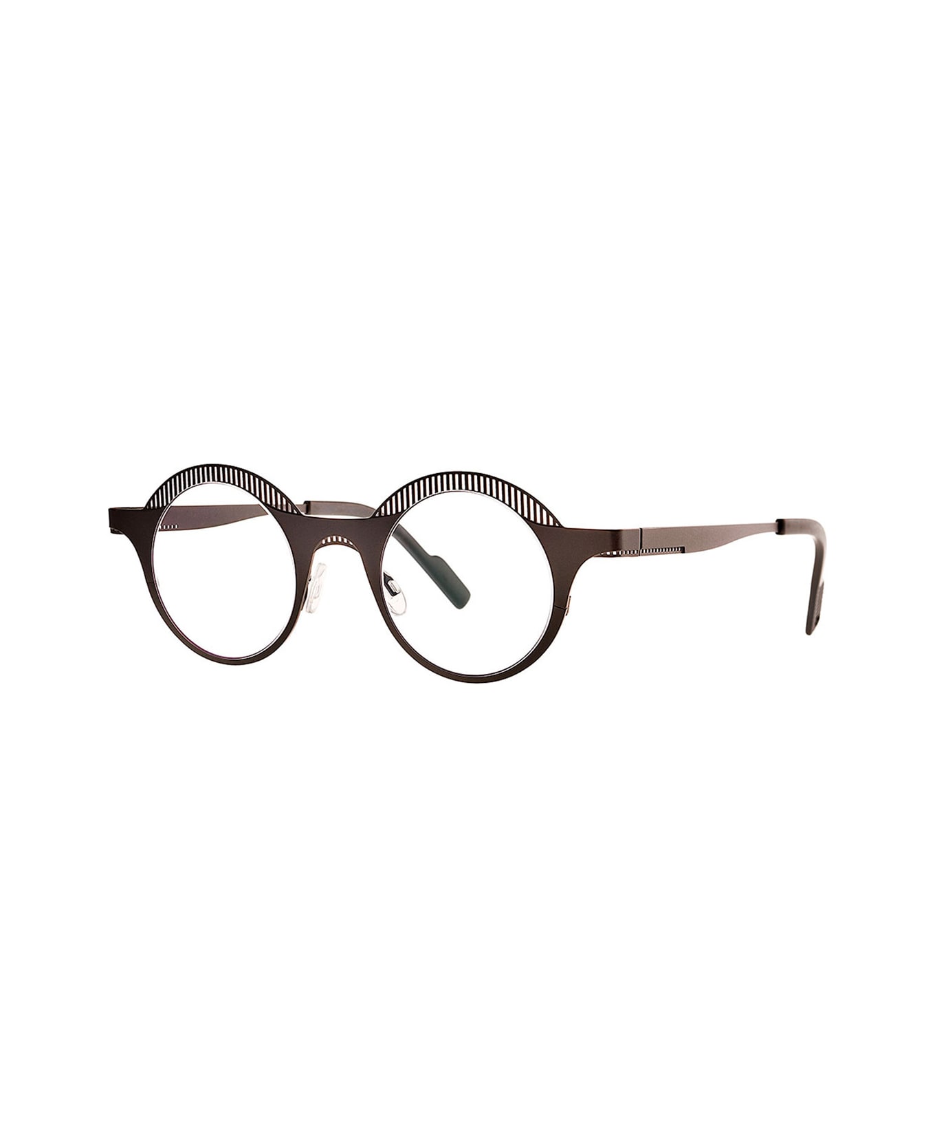 Theo Eyewear Pen 5 Black Matte Glasses - Nero