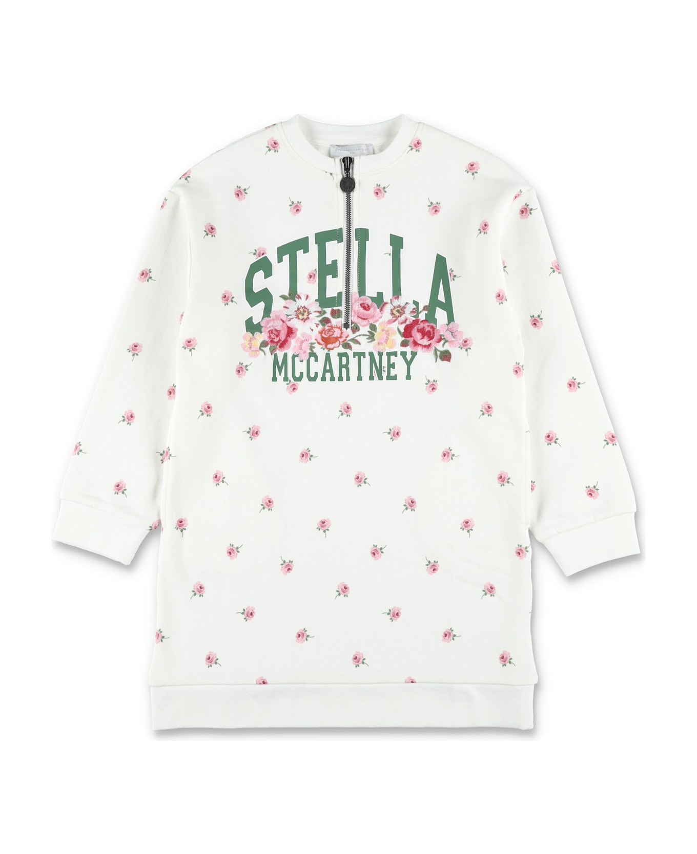 Stella McCartney Kids Kid - Stella Mccartney Kids Floral Sweatdress - WHITE