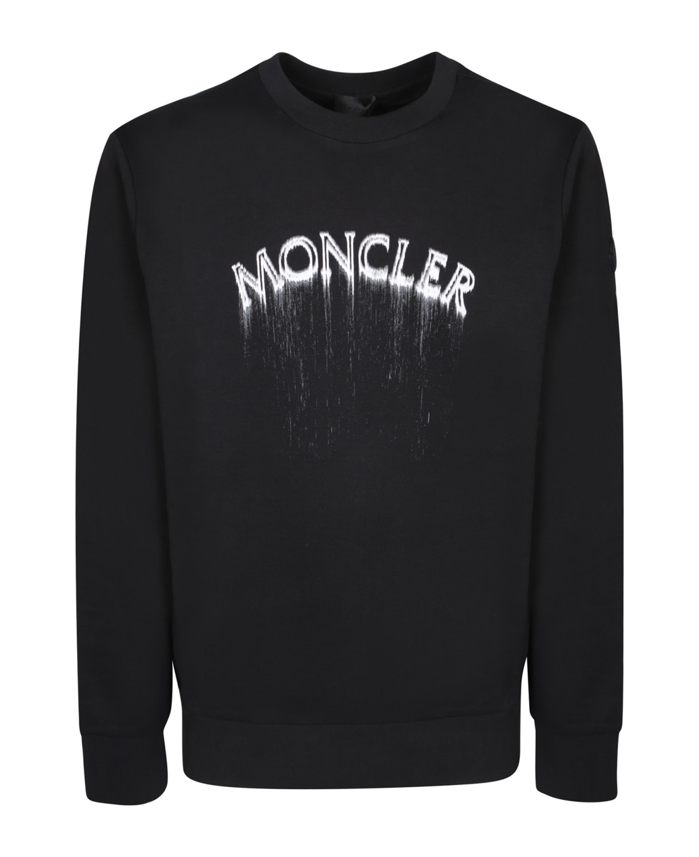 Moncler Logo Sweatshirt - Black フリース