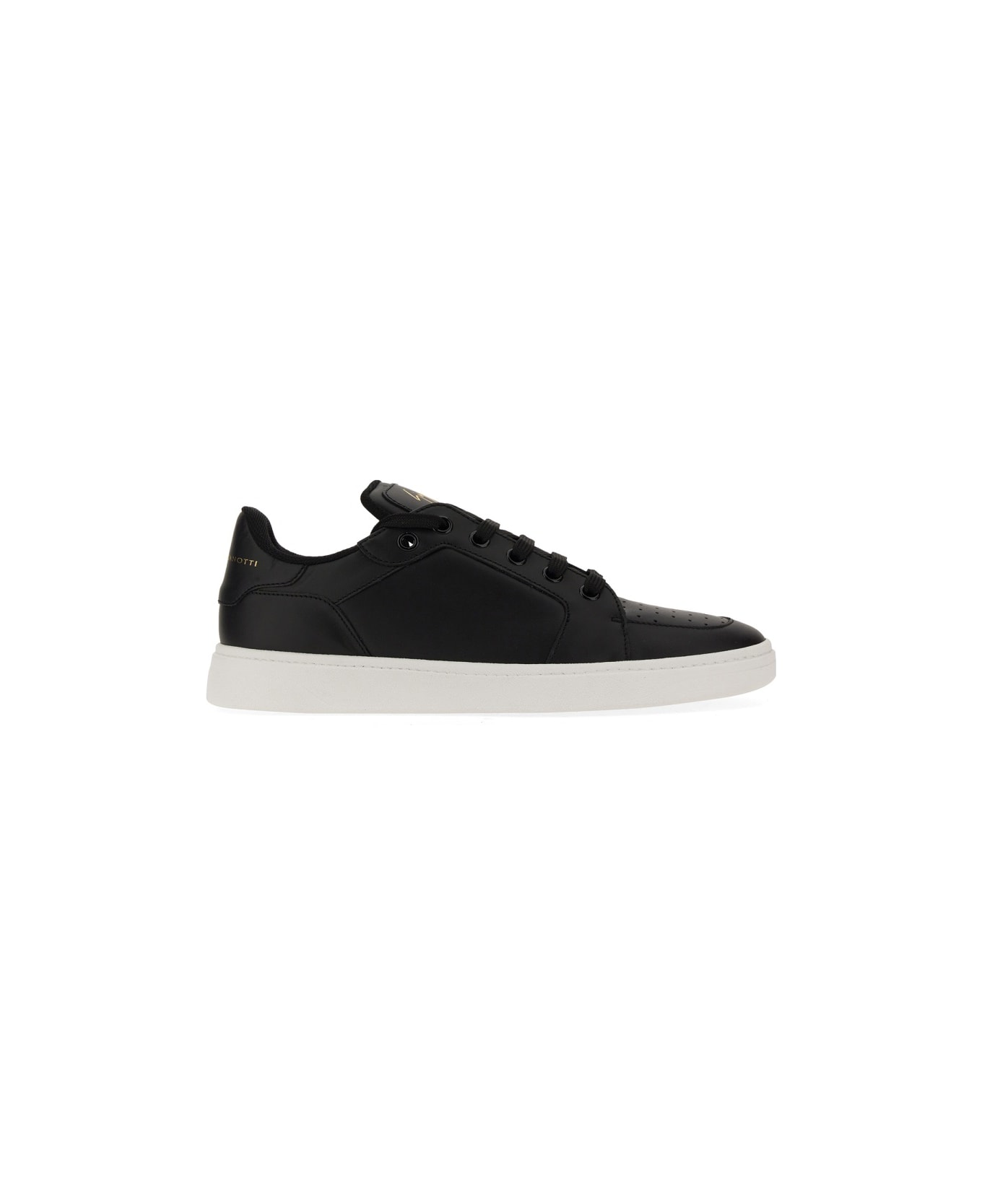 Giuseppe Zanotti Sneaker With Logo - BLACK