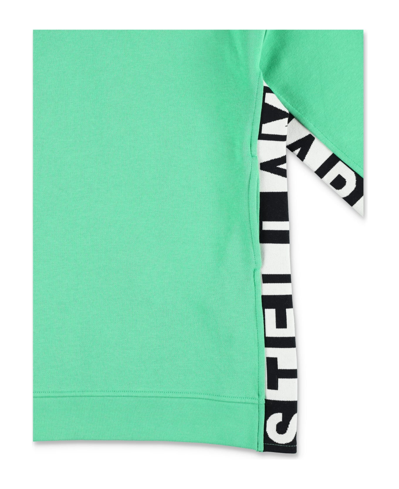 Stella McCartney Kids Hoodie Dress - GREEN