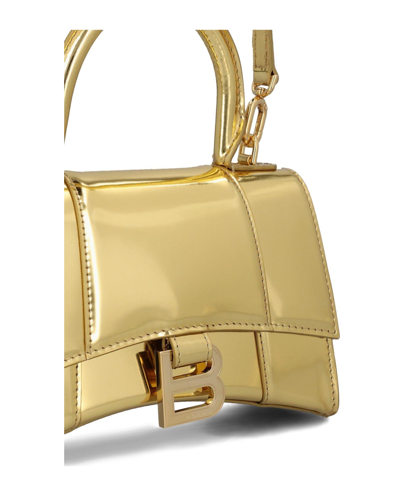 Balenciaga Hourglass Handbag - Golden