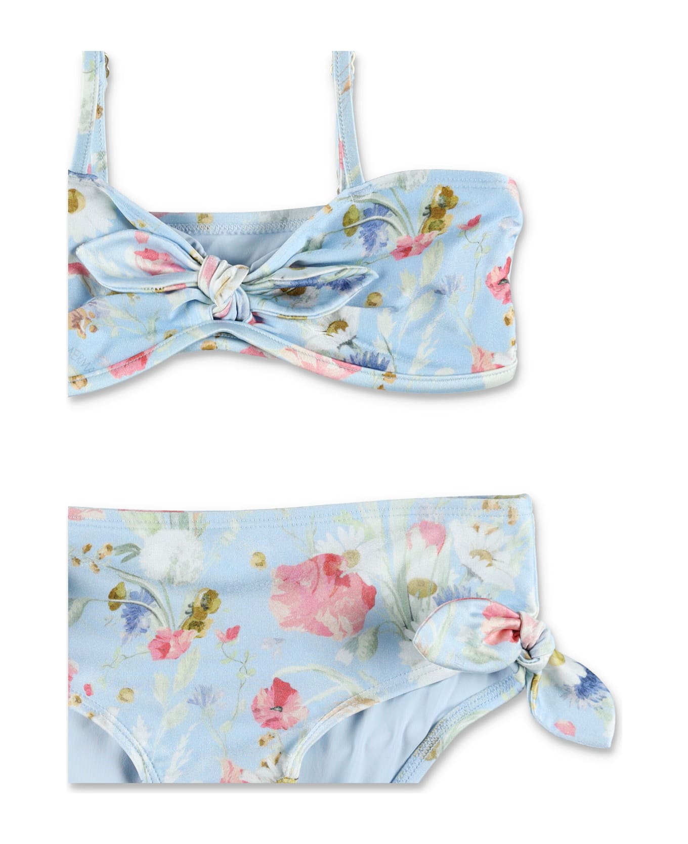 Zimmermann Kid - Lucky Tie Bikini - BLUE FLORAL