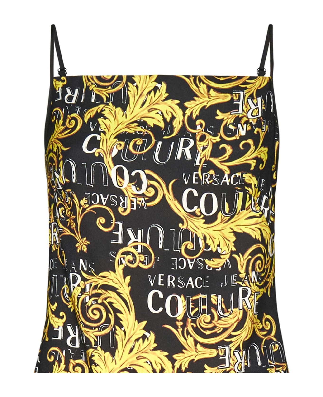 Versace Jeans Couture Logo Couture Dress - Black