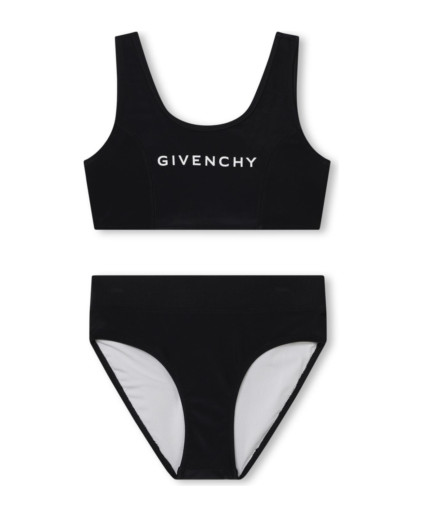 Givenchy Bikini Bottom With Logo - Nero