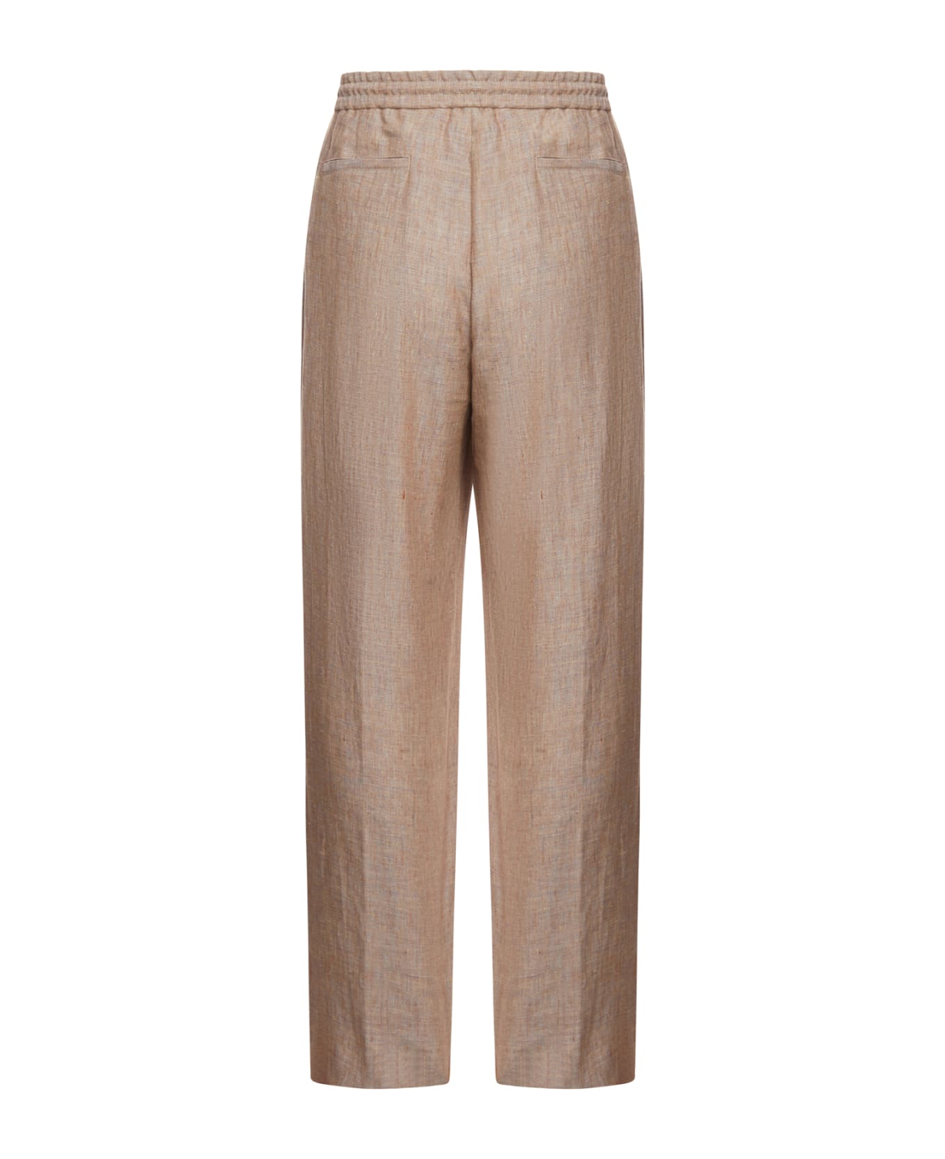 Etro Trousers W/ Coulisse - Beige