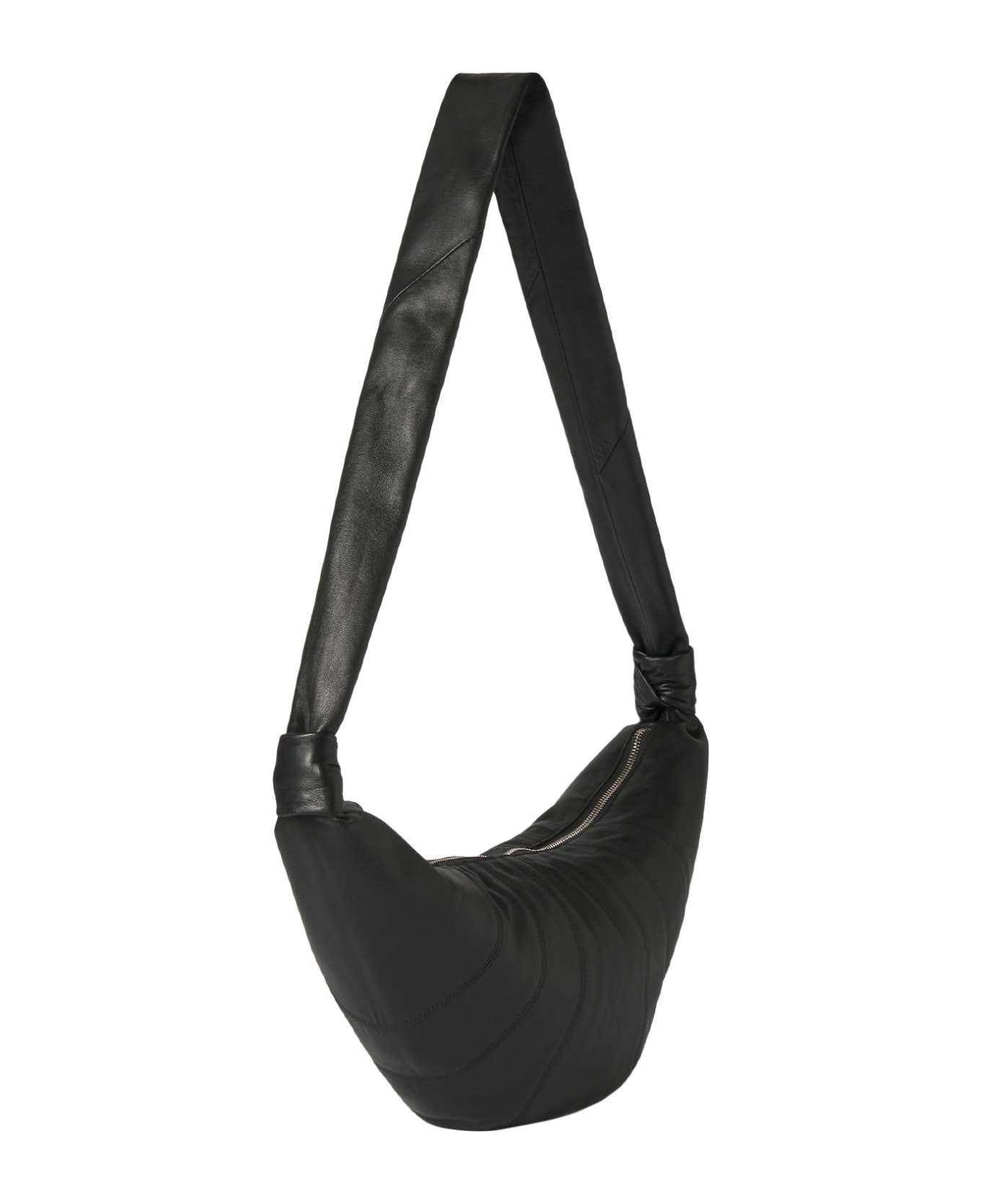 Lemaire Croissant Shoulder Bag - Black