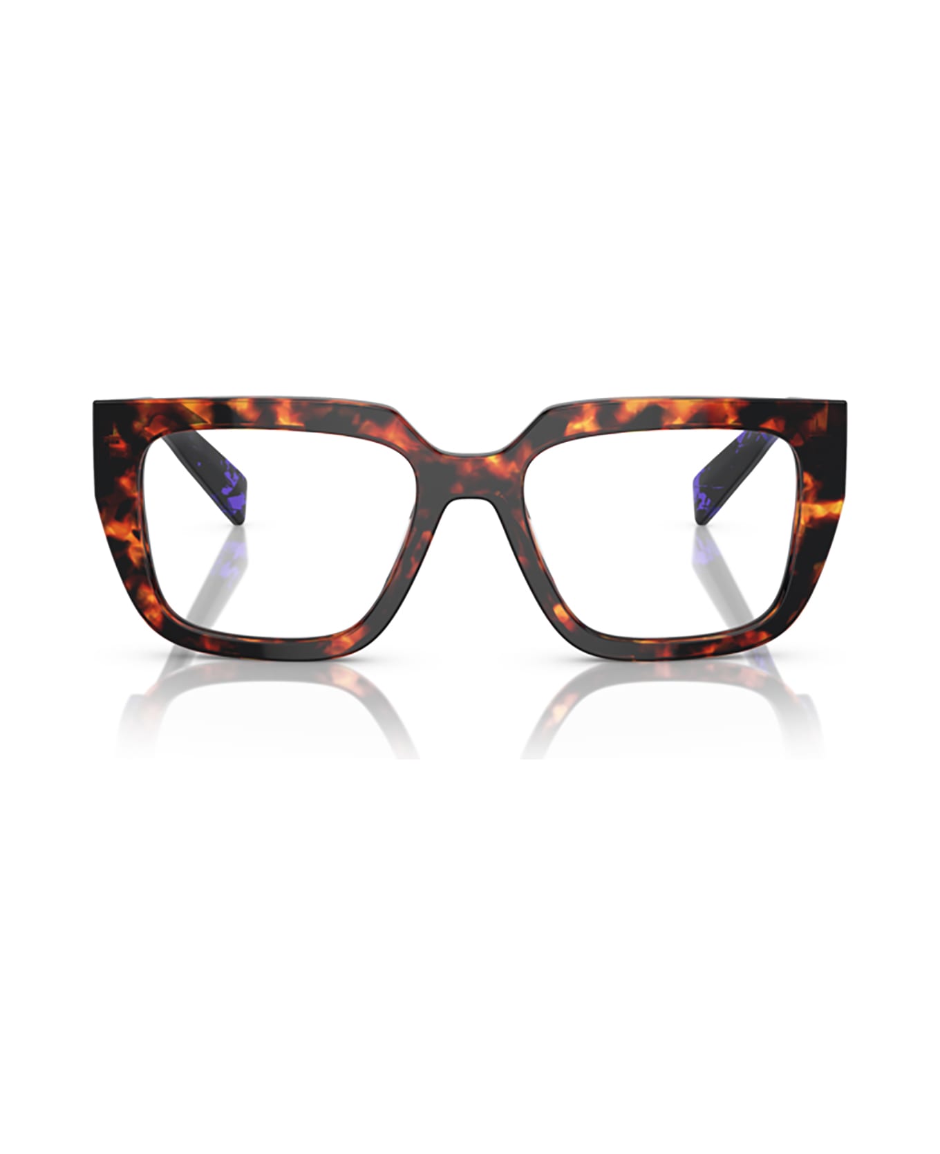 Prada Eyewear Pr A03v Havana Magma Glasses - Havana Magma アイウェア