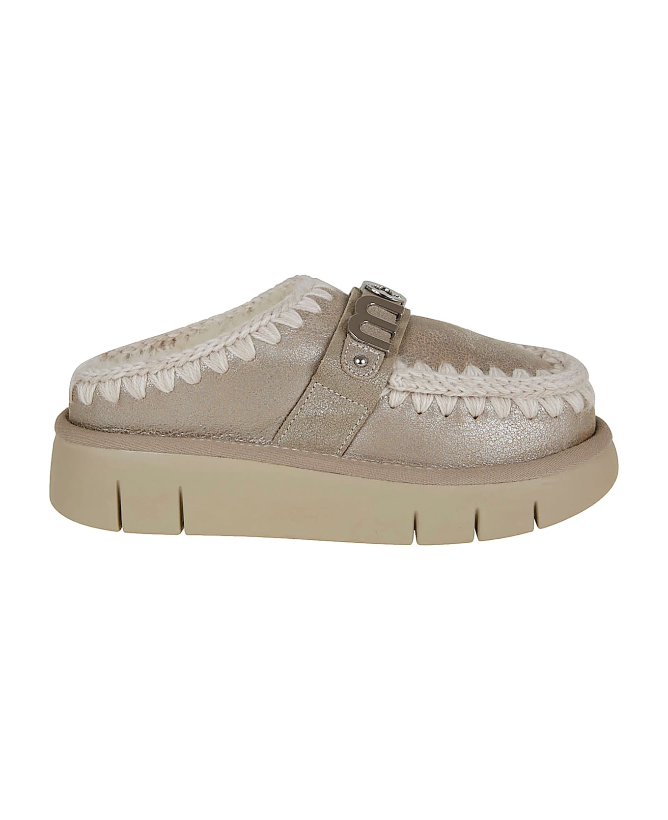 Mou Bounce Clog Special Leather