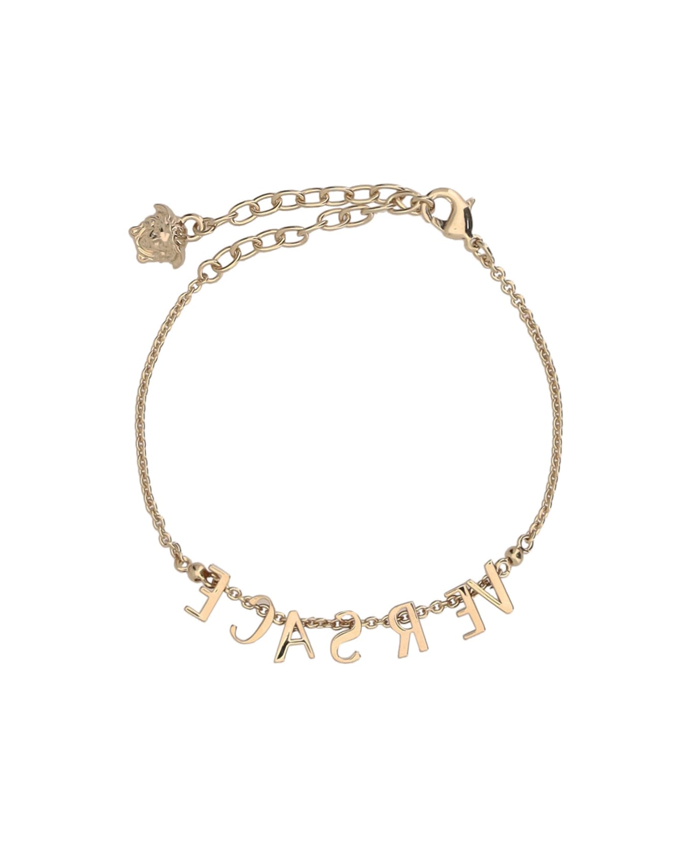 Versace Logoed Bracelet - Versace Gold
