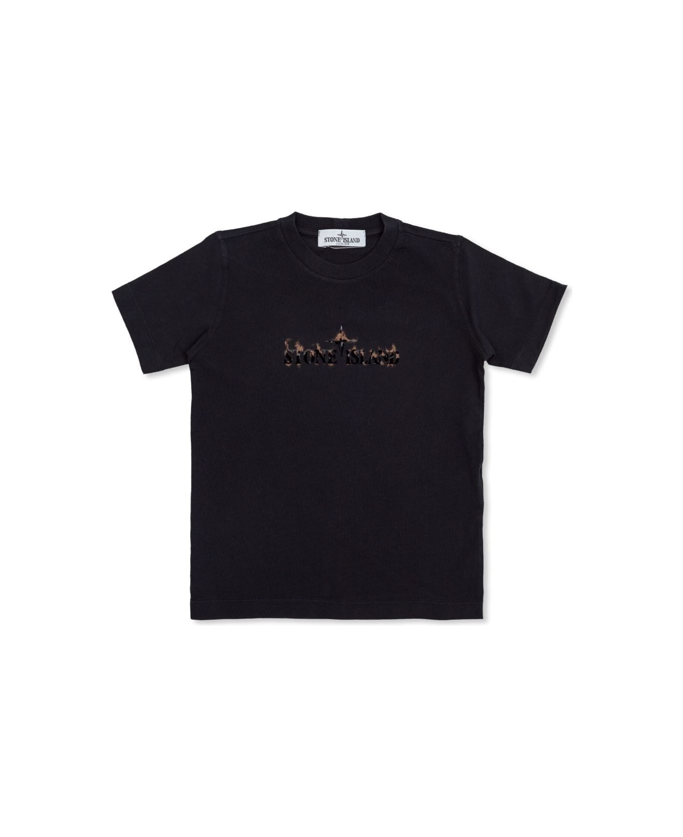 Stone Island Junior T-shirt - Black