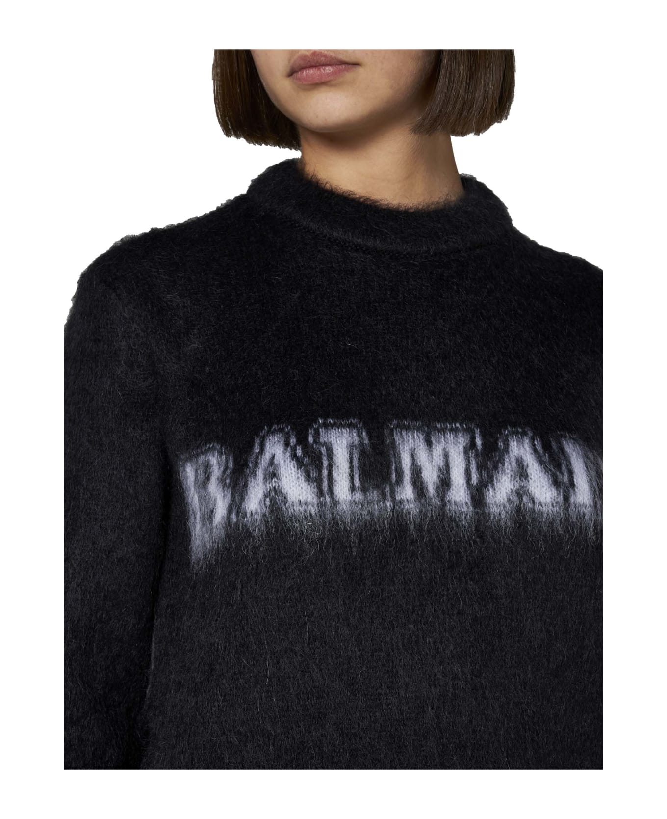 Balmain Sweater - Noir blanc