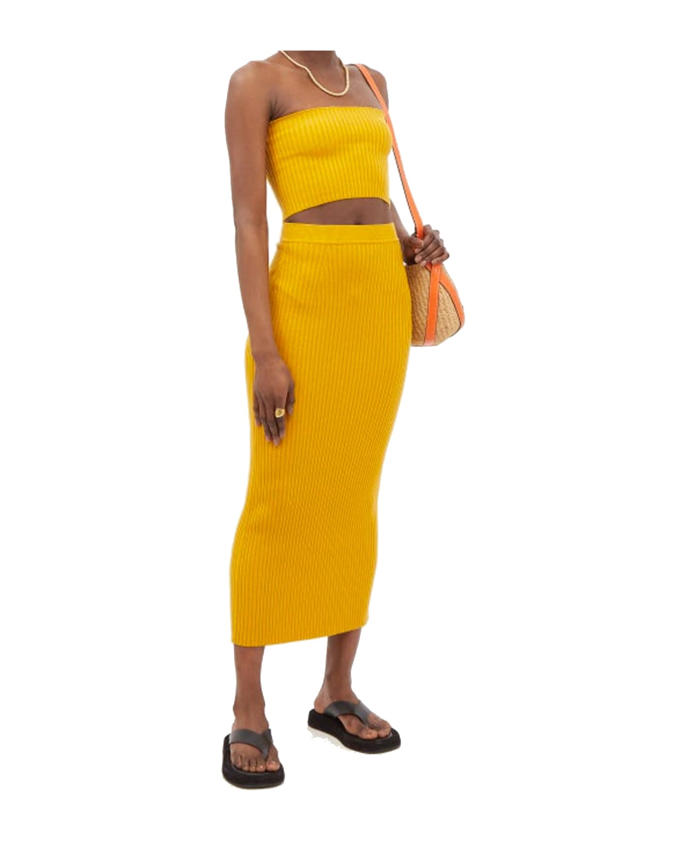 Chloé Wool Skirt - Yellow