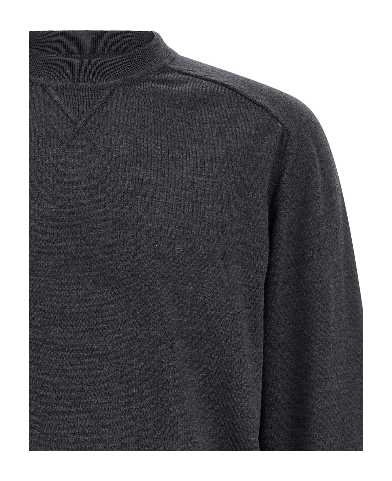 Jacquemus 
le Sweater Brodé
 Sweater - Gray