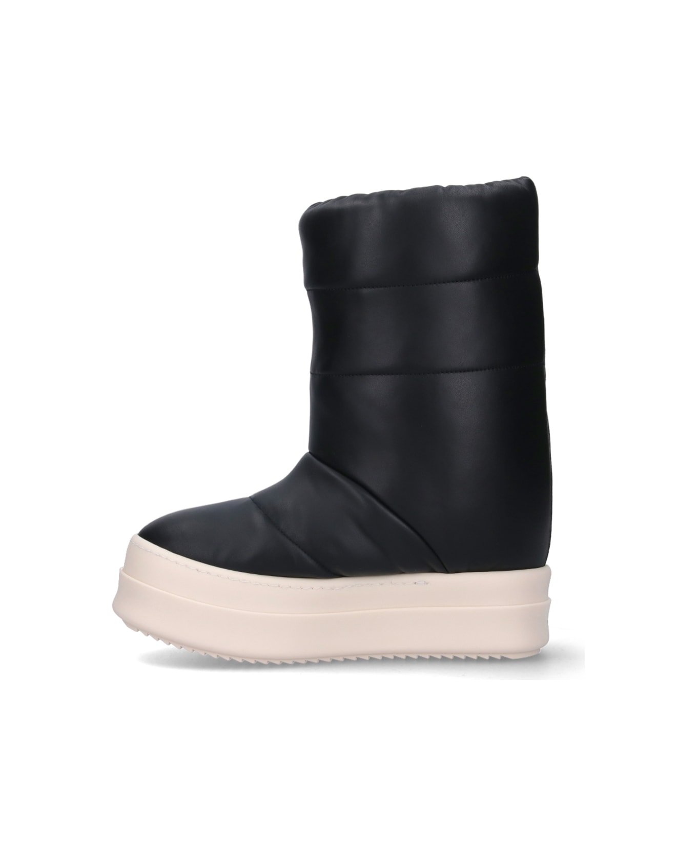 Rick Owens 'puffer Sneak' Padded Boots - Black  