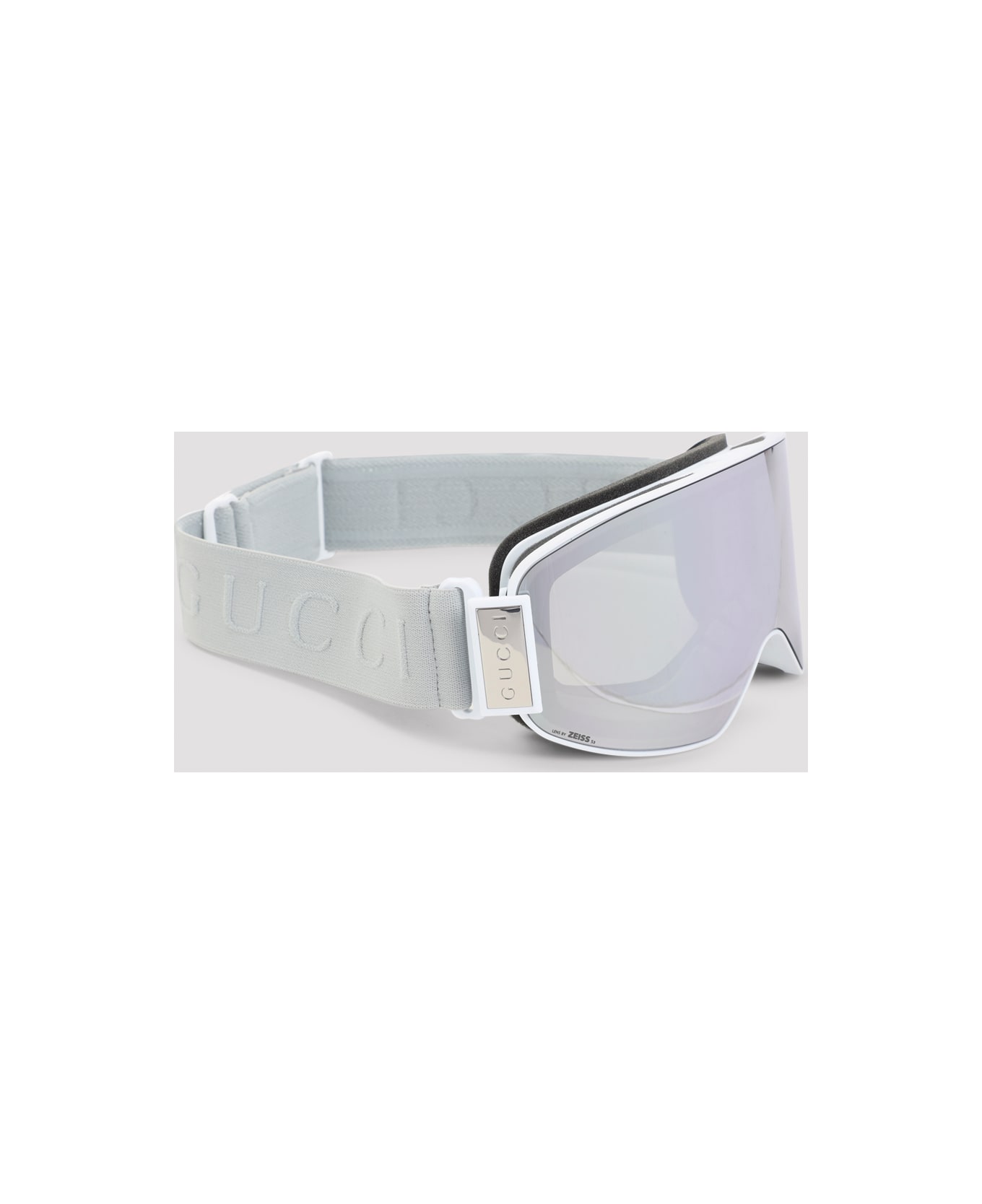 Gucci Sunglasses - White Grey Silver