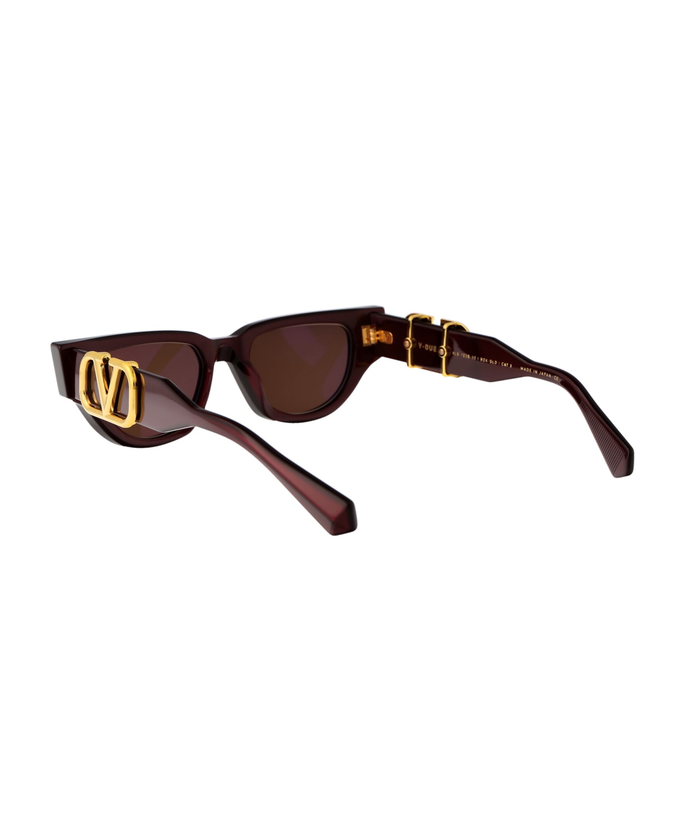 Valentino Eyewear V - Due Sunglasses - 103B BDX - GLD サングラス