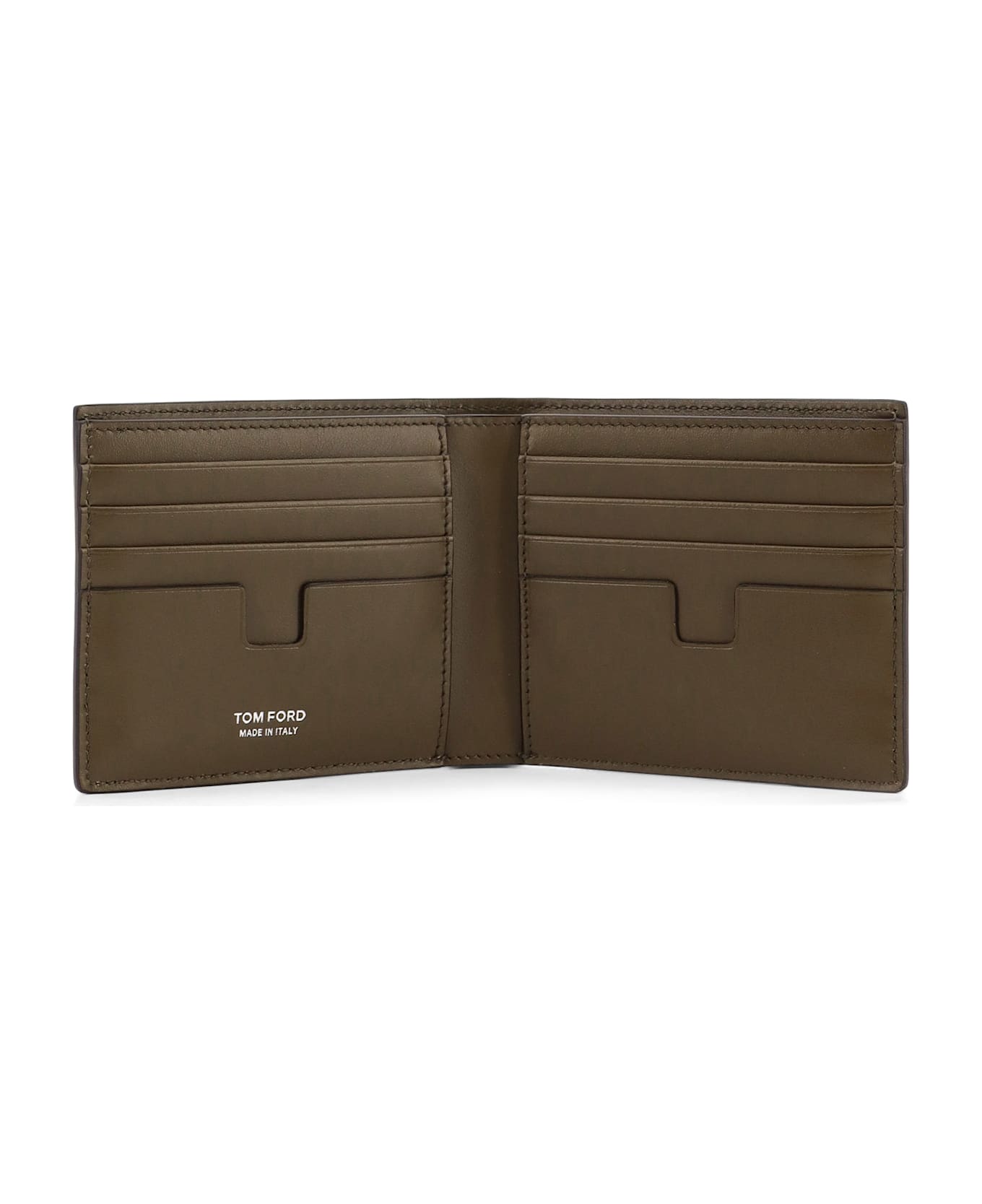Tom Ford Leather Wallet - SLATE