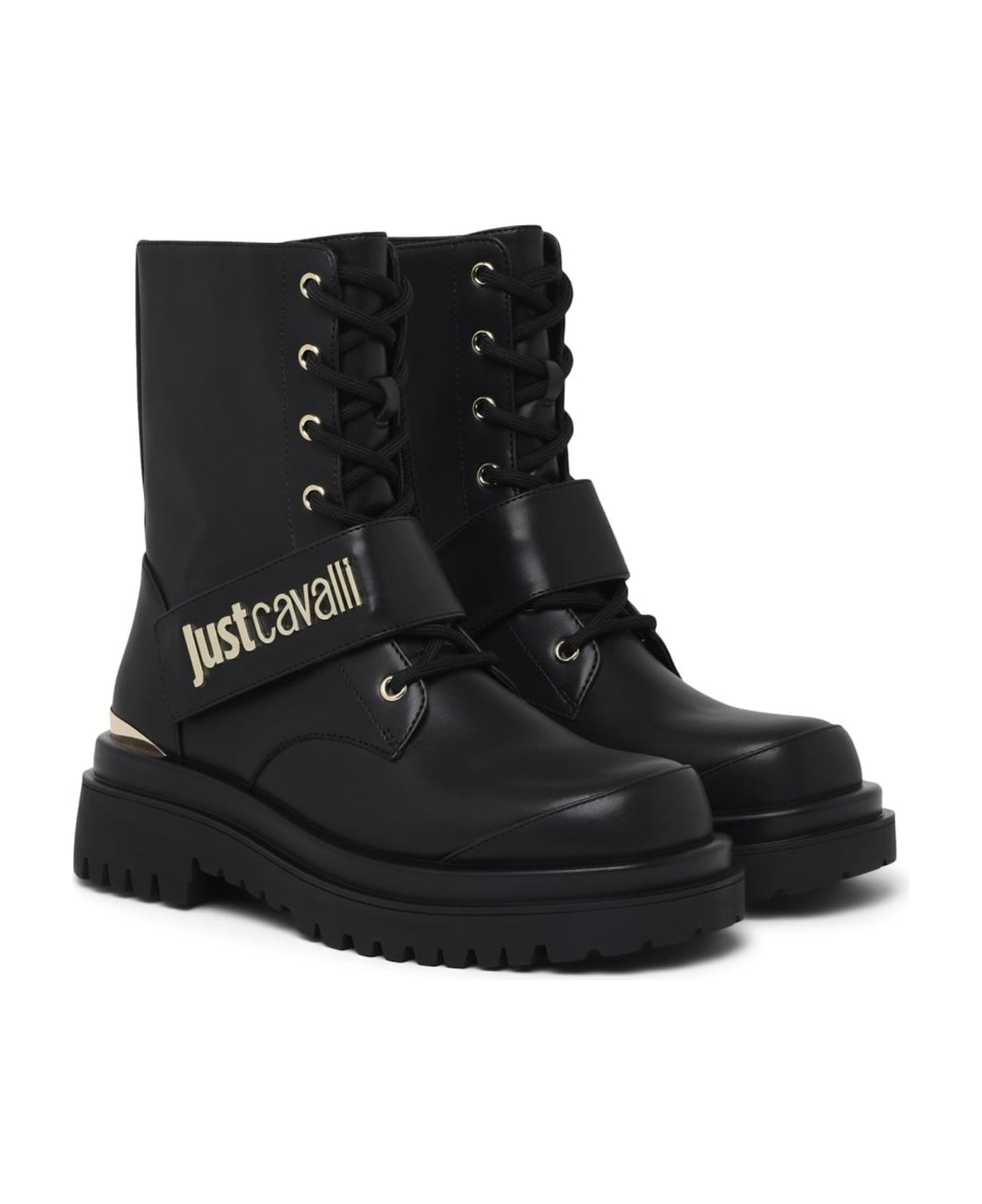 Just Cavalli Low Boots - Black