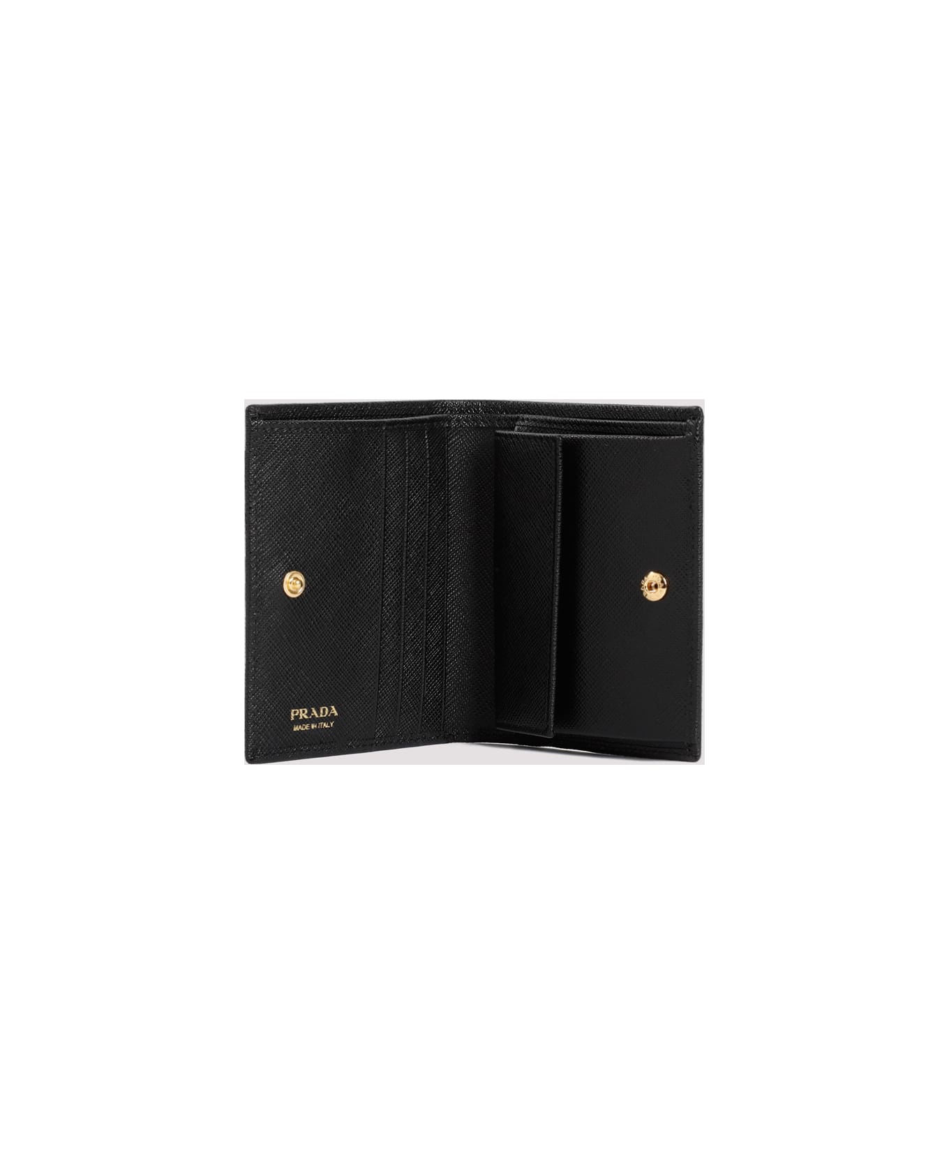 Prada Calf Leather Wallet - Nero