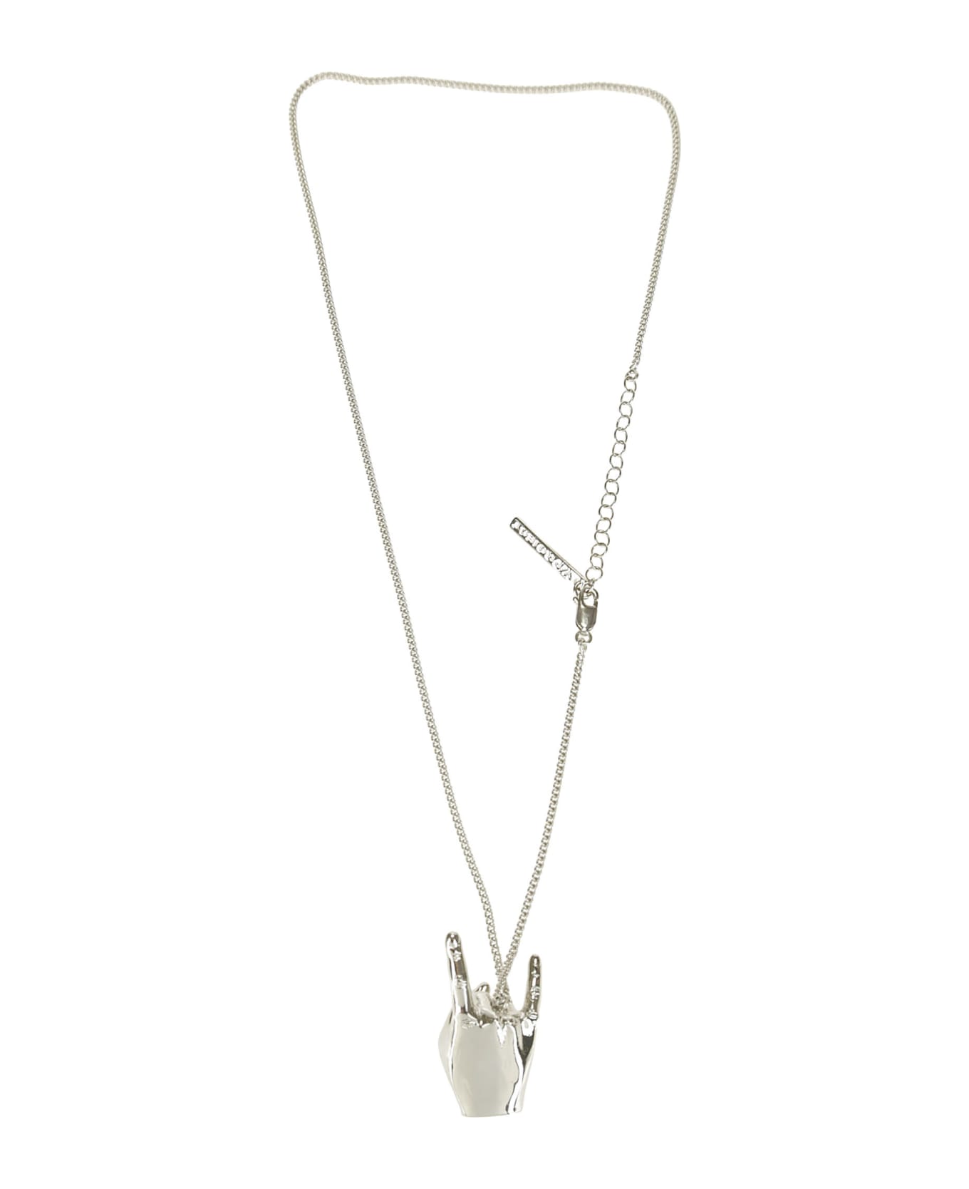 Y/Project Mini Rock On Pendant Necklace - SILVER