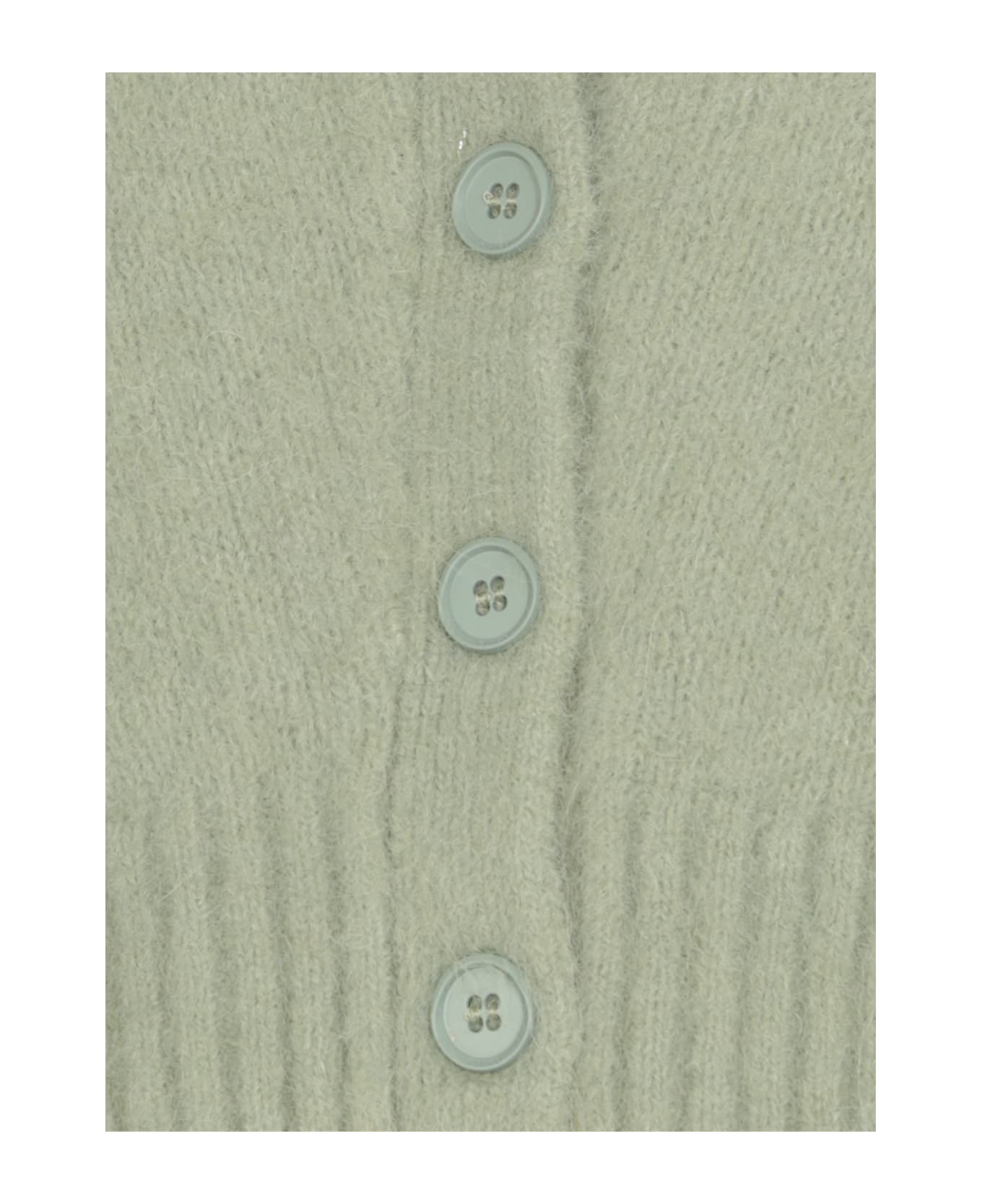 Pinko Colorpoint Sweater With Wide Round Neckline - Green