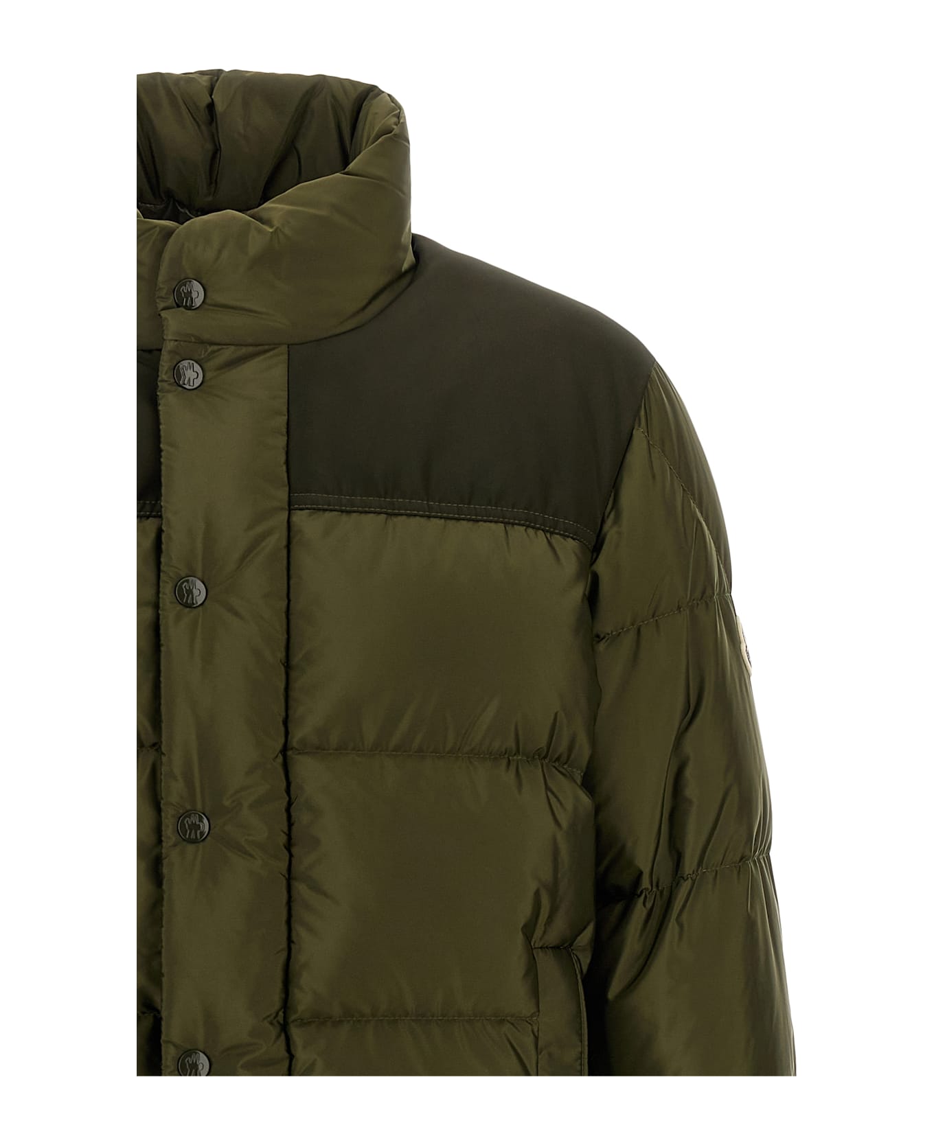 Moncler 'virolais' Down Jacket - GREEN