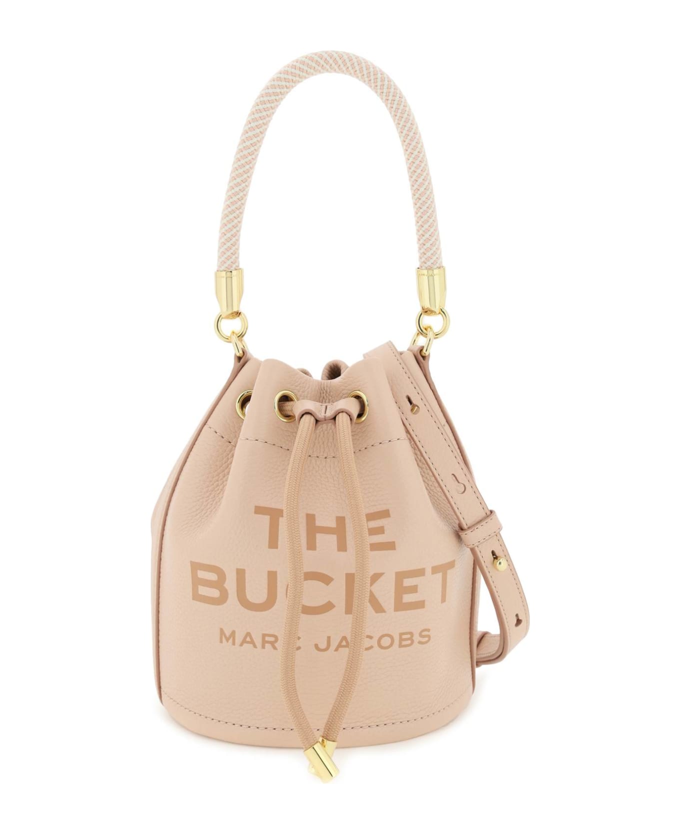 Marc Jacobs The Leather Bucket Bag - Pink トートバッグ