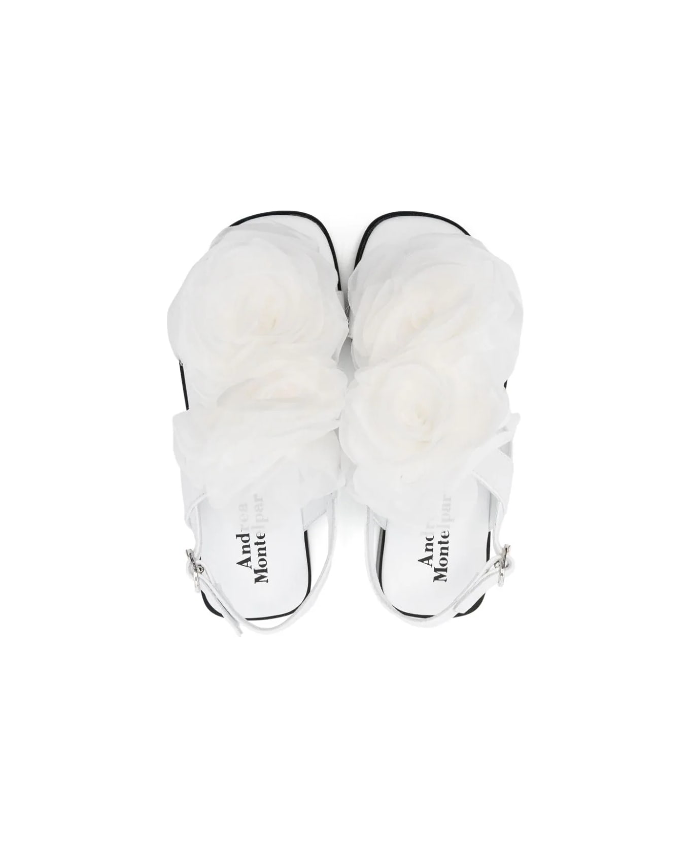 Andrea Montelpare Sandal With Applications - White シューズ
