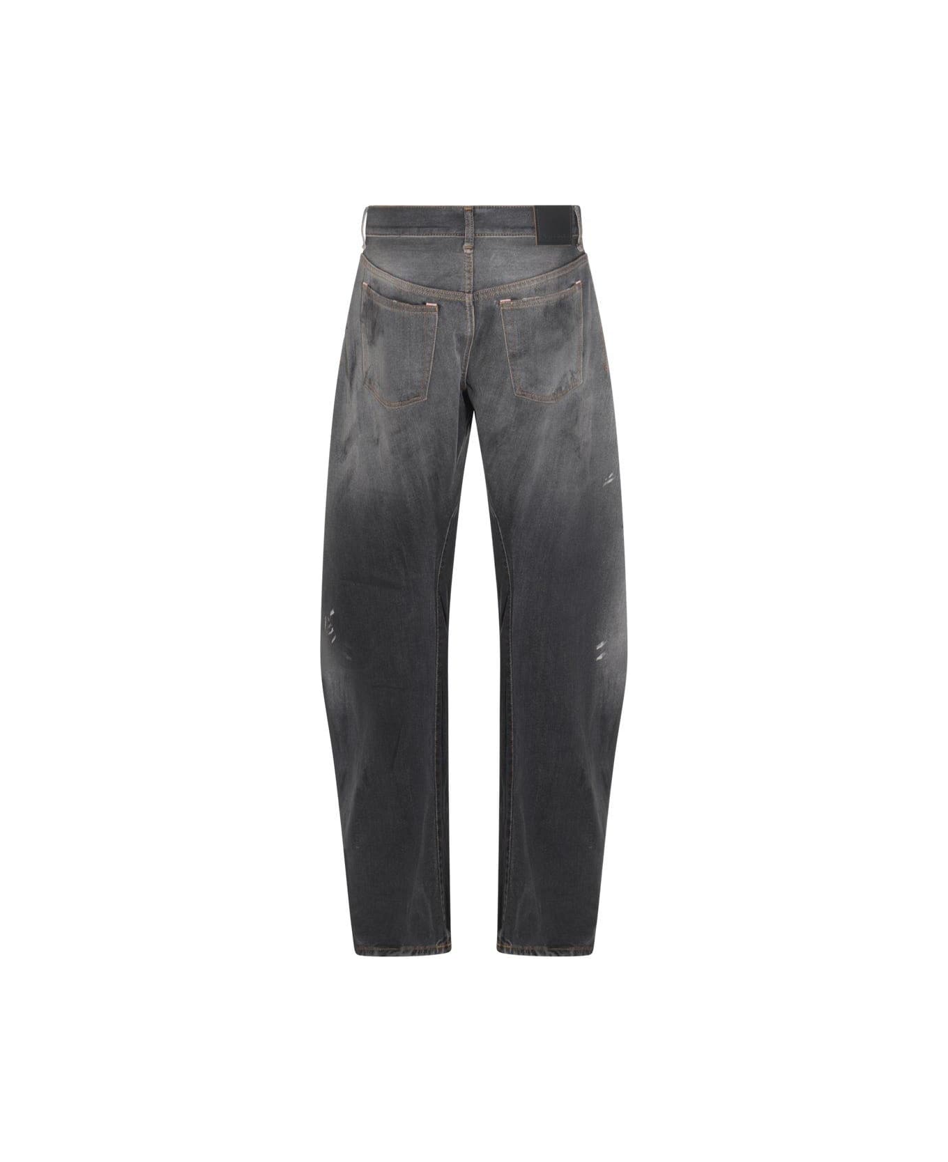 Acne Studios Loose Fit Jeans - Black