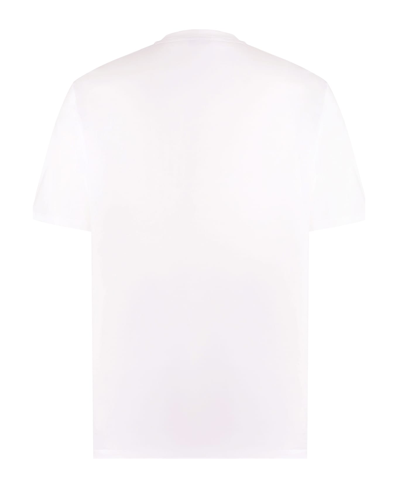 Lanvin Logo Cotton T-shirt - White シャツ