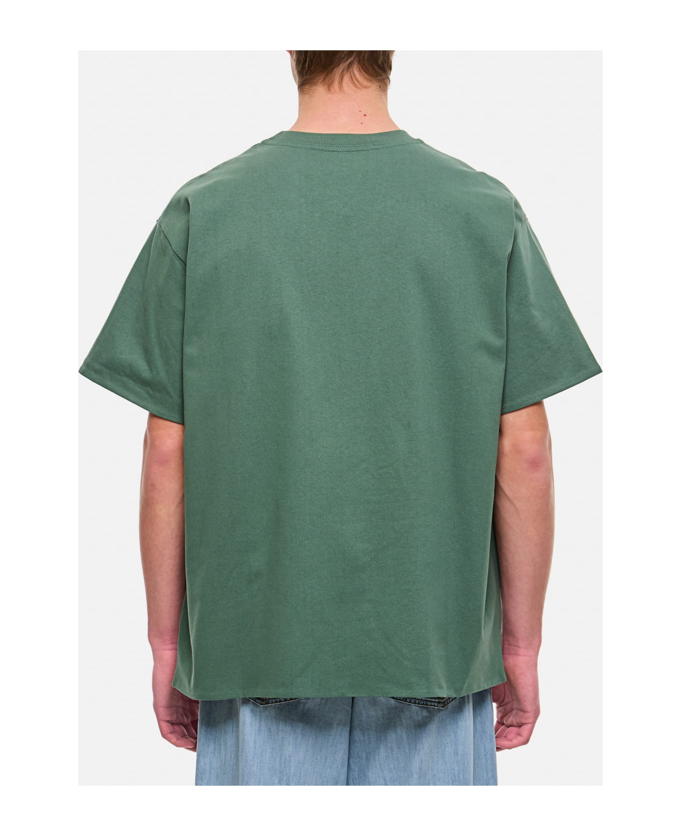 Bottega Veneta Double Layer T-shirt - Green シャツ