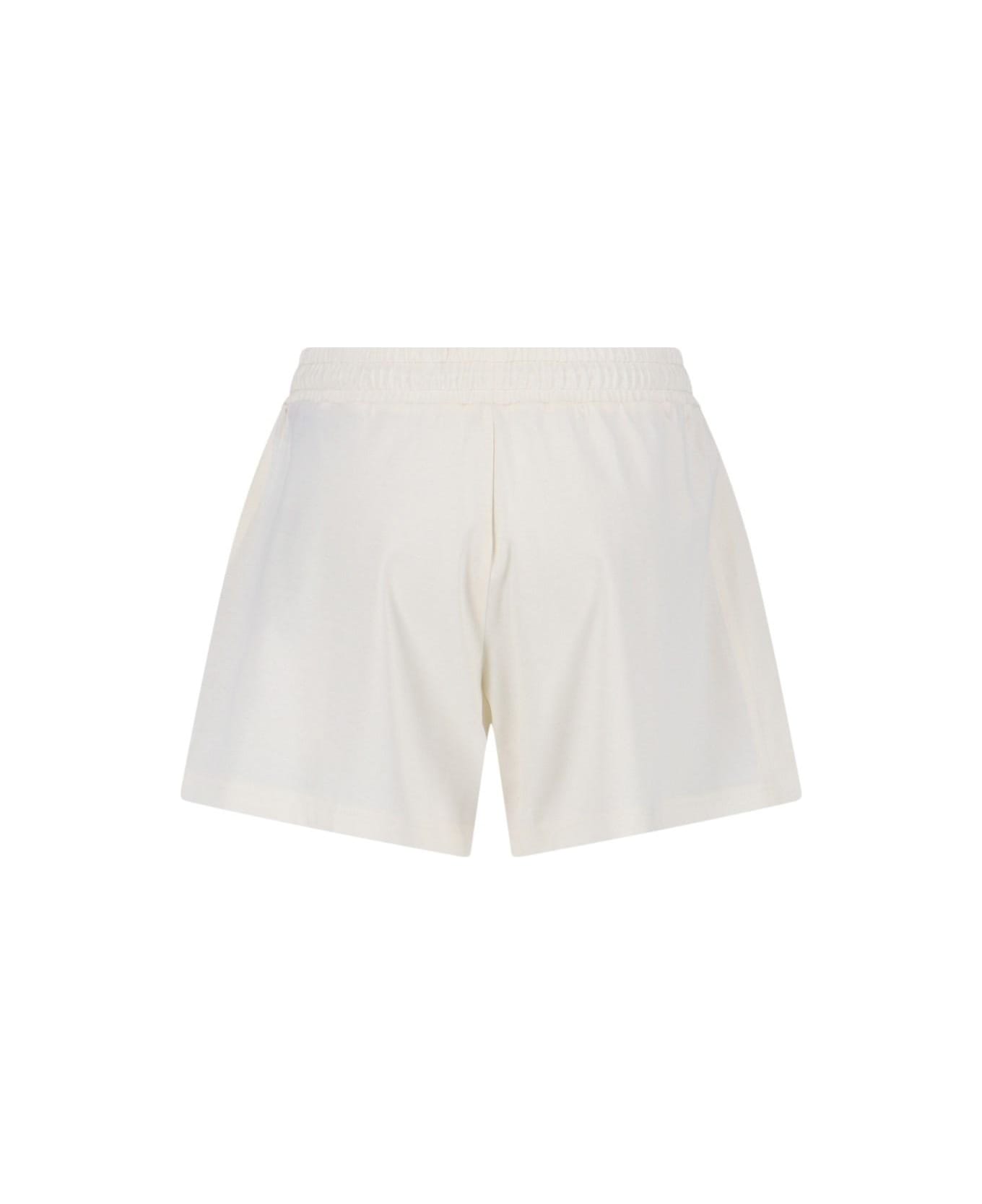 Moncler Track Shorts - White ショートパンツ