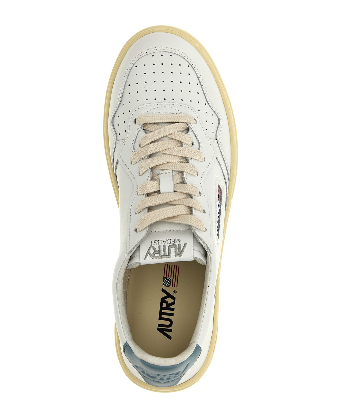 Autry Medalist Low Sneakers - Light Blue
