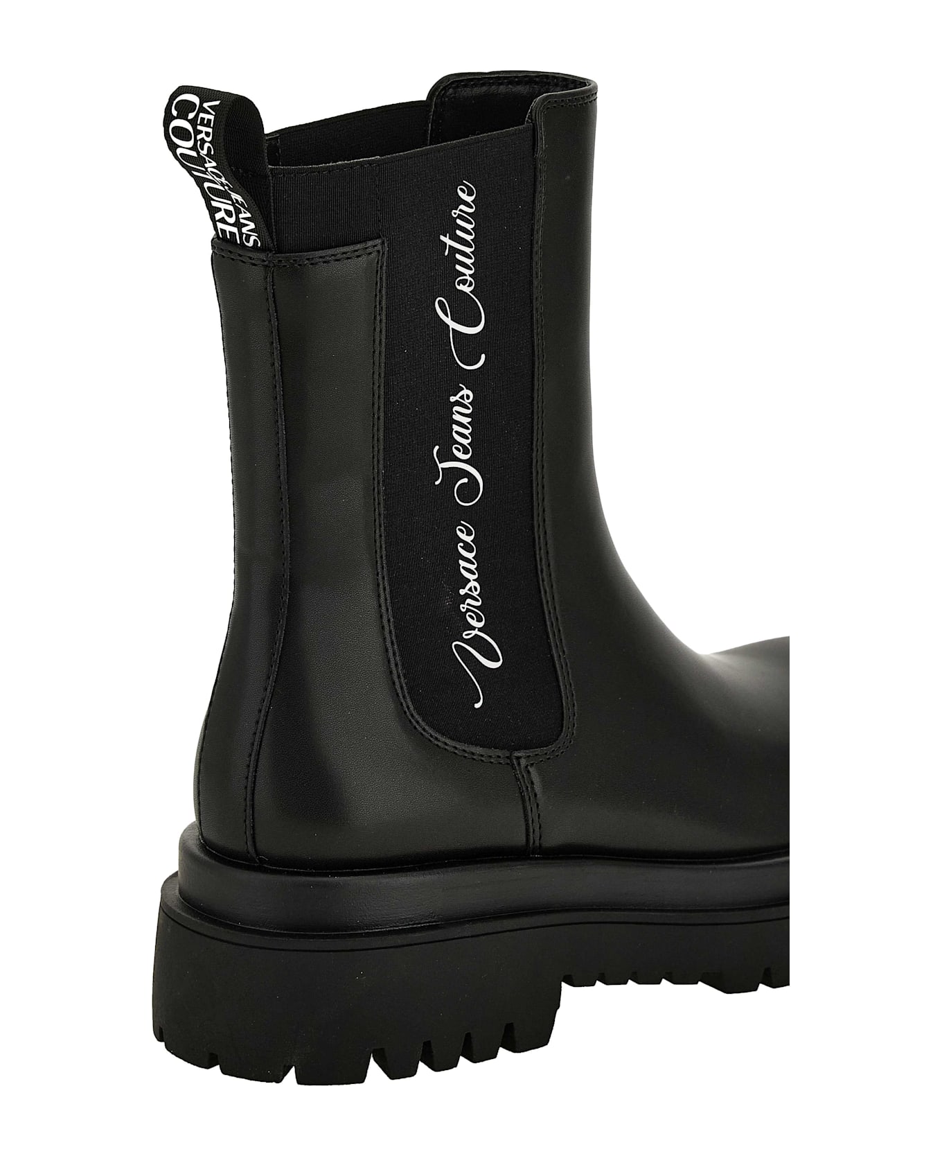 Versace Jeans Couture Ankle Boots - Black