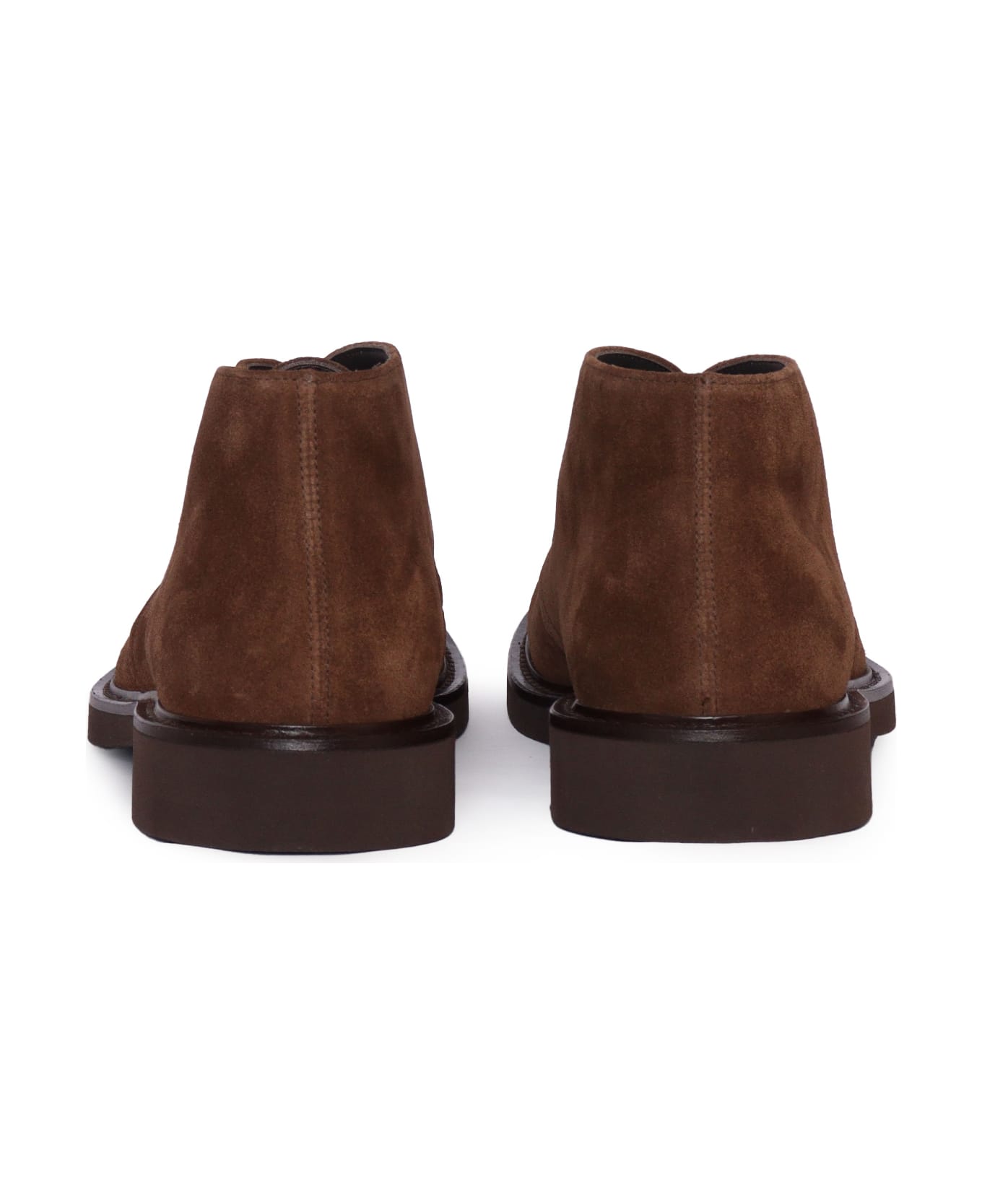 Doucal's Chukka Desert Boots - BROWN