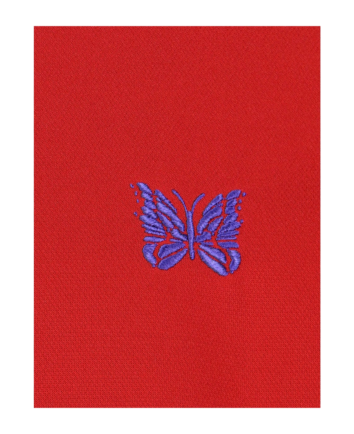 Needles Logo Sporty Jacket - Red
