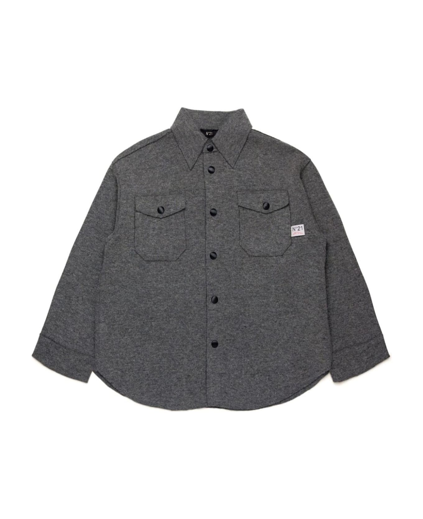 N.21 N°21 Shirts Grey - Grey