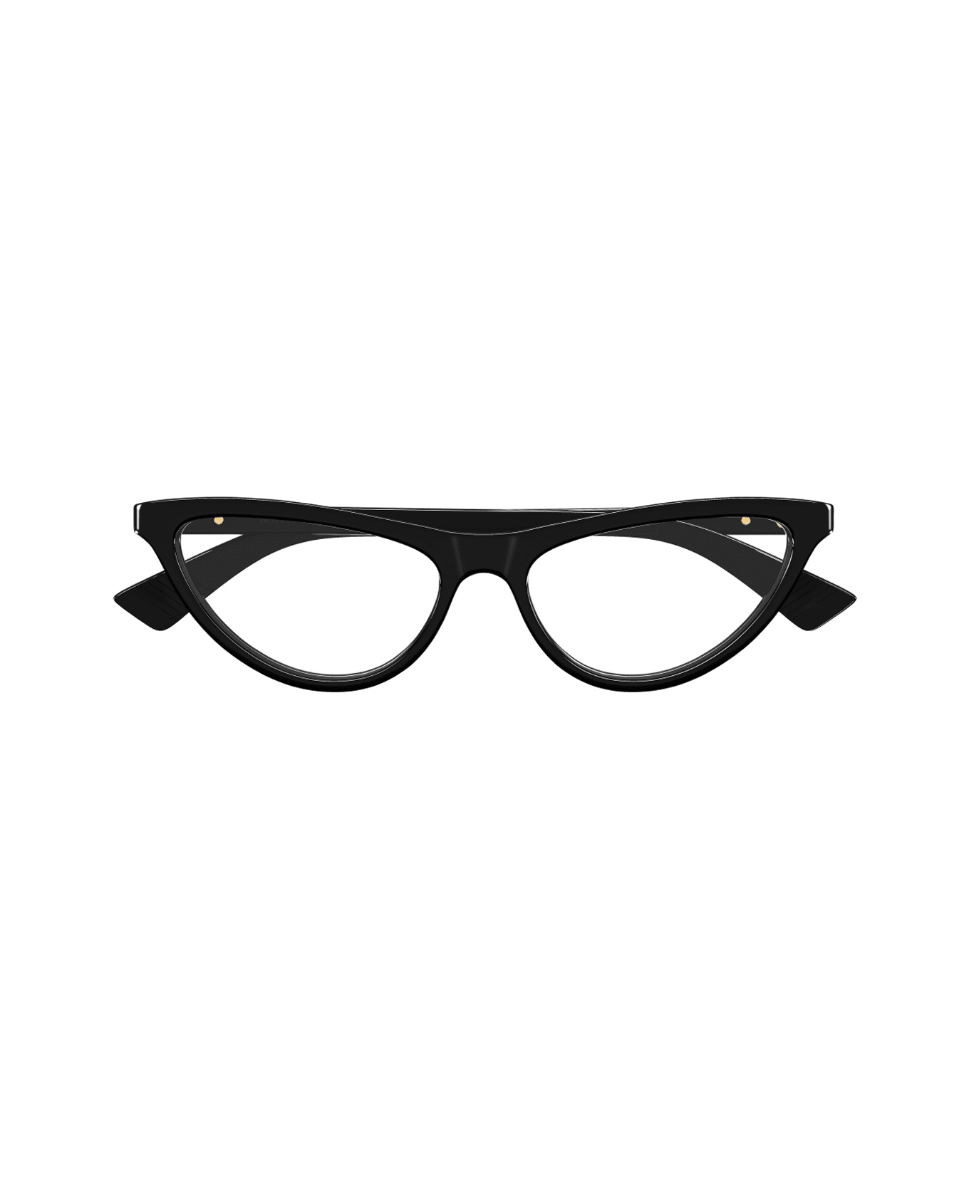 Bottega Veneta Eyewear Bottega Veneta Bv1416o Linea Ribbon 001 Black Glasses - Nero