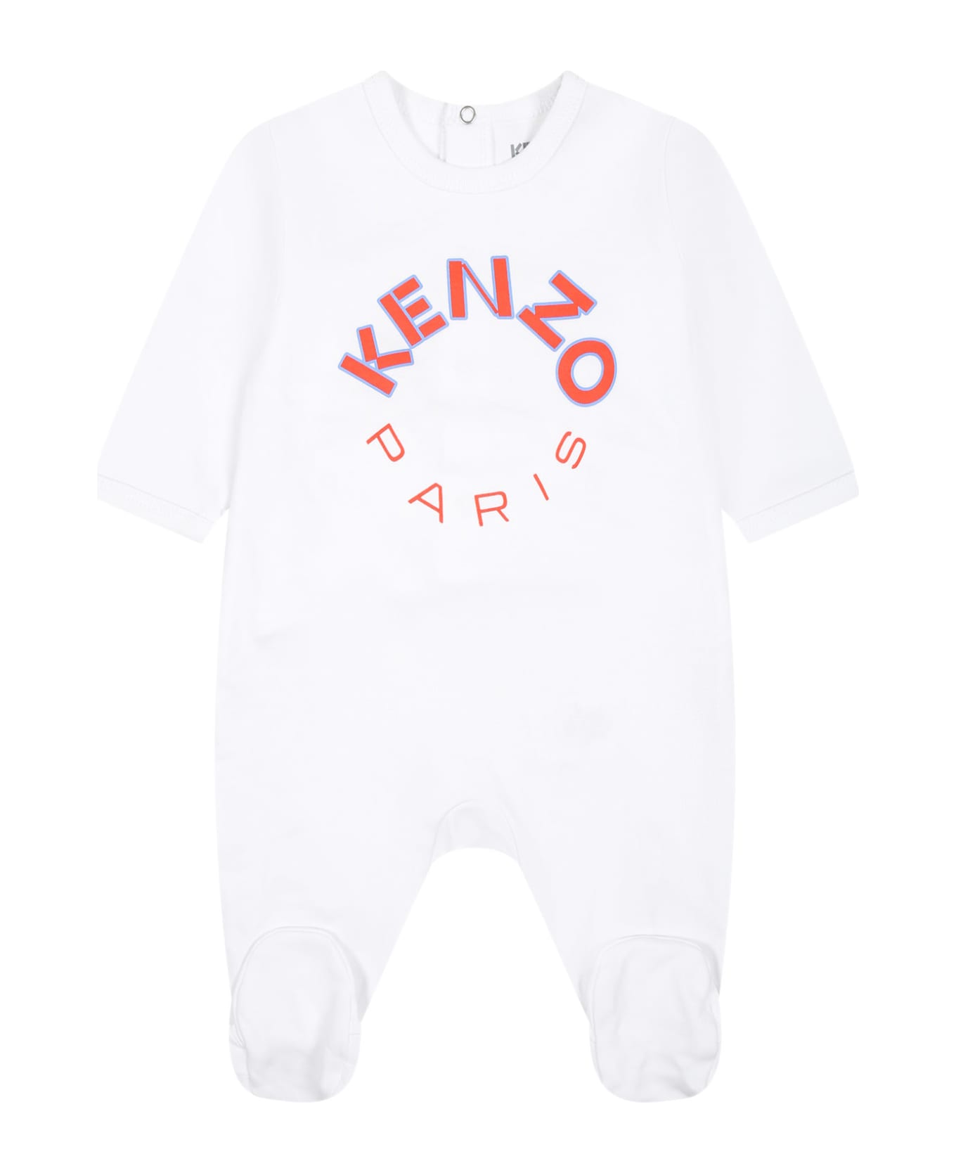 Kenzo Kids Multicolor Babygrows Set For Baby Boy With Logo - Multicolor