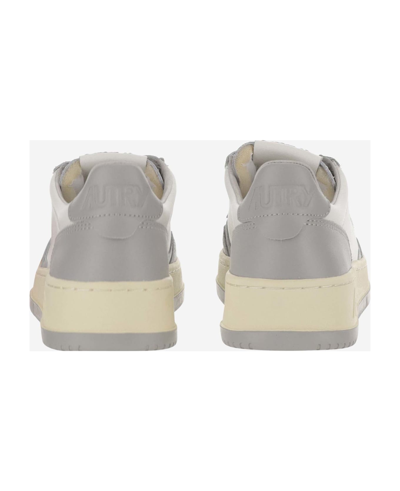 Autry Medalist Color-block Sneakers - Wht/vapor