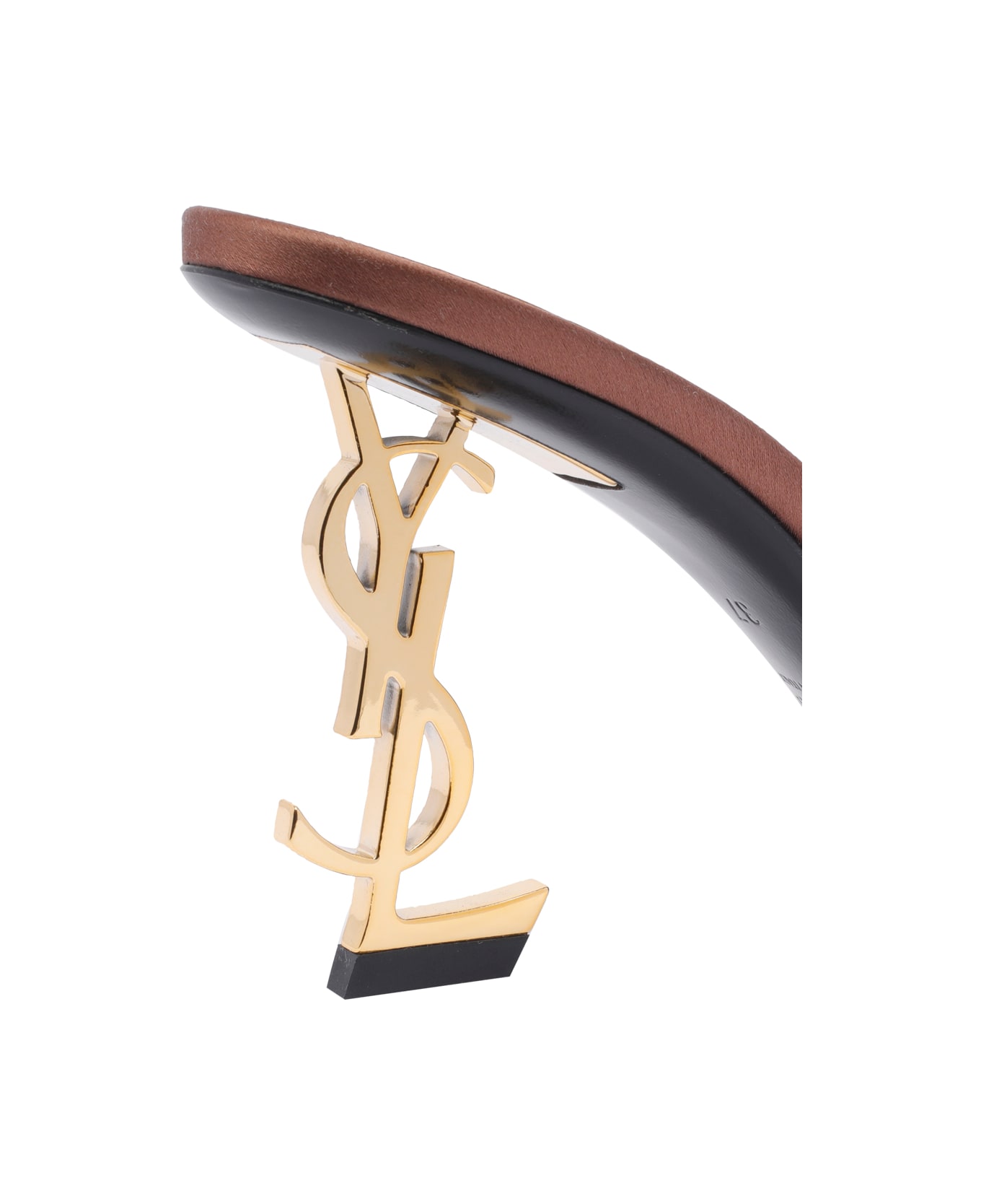 Saint Laurent Opyum Mules - Brown