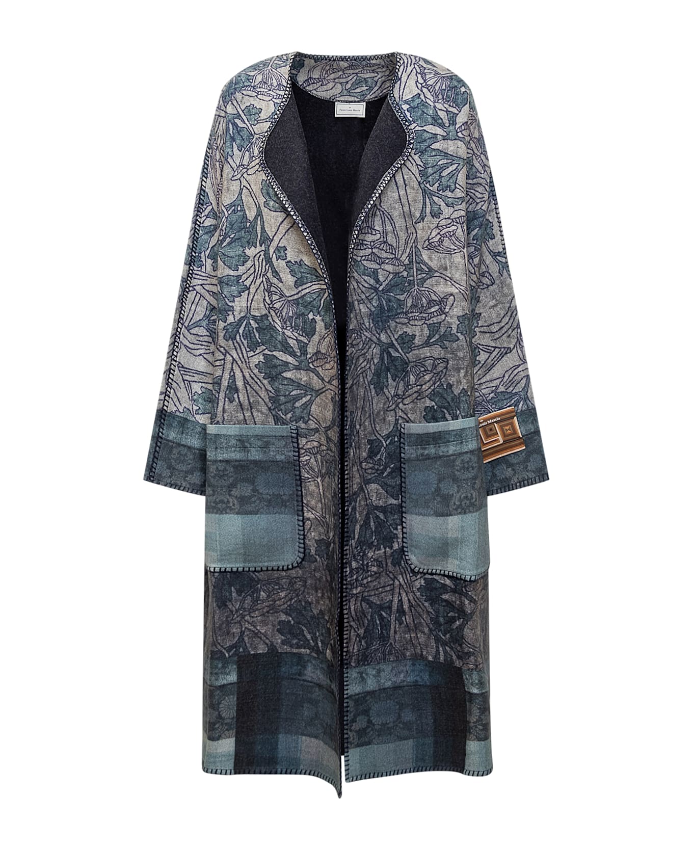 Pierre-Louis Mascia Pancake Kimono - BLU