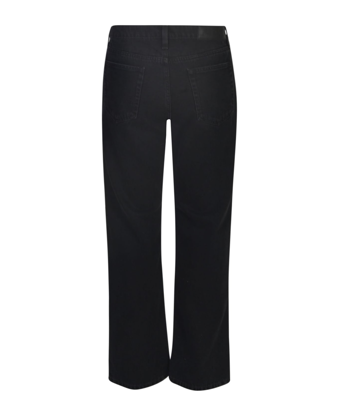 Lanvin Buttoned Classic Jeans - Black