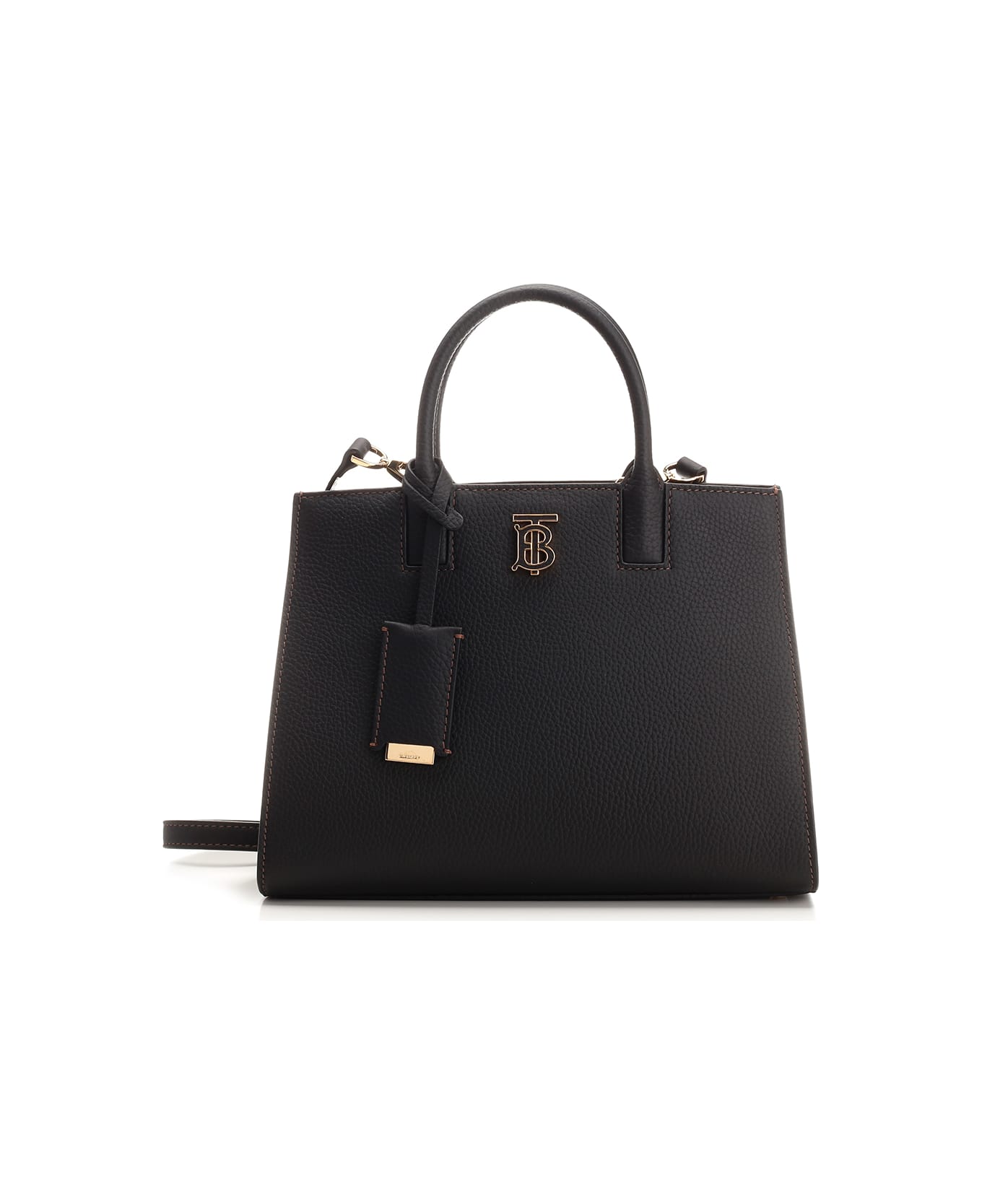 Burberry Black 'frances' Handbag - Black