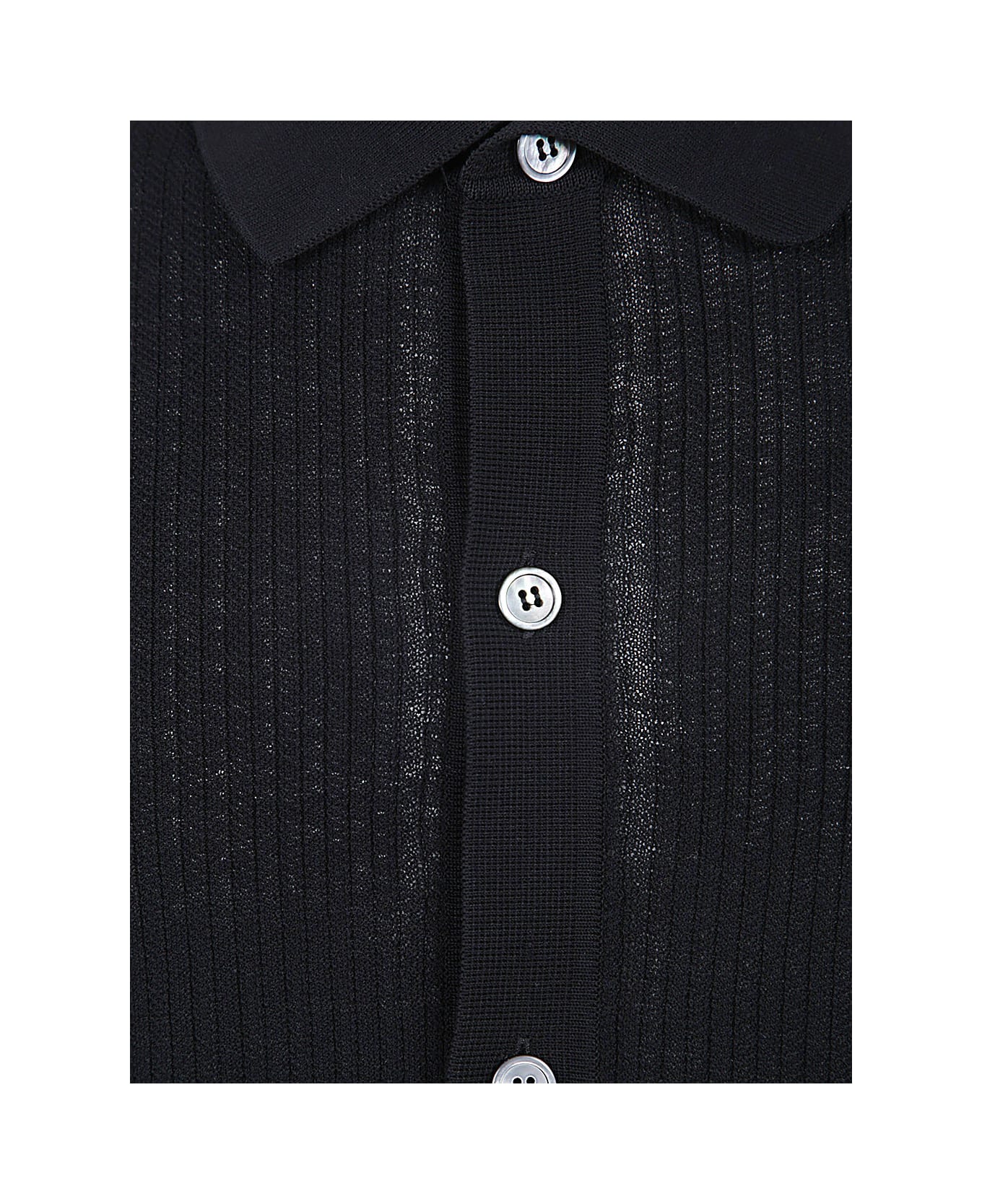 Filippo De Laurentiis Short Sleeves Shirt - Black