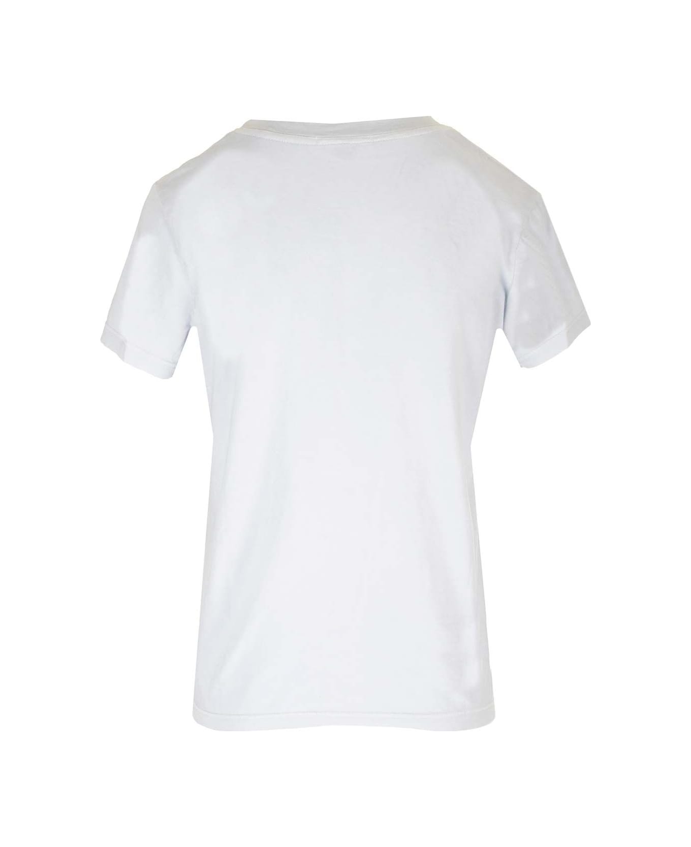 James Perse Cotton T-shirt - Light blue